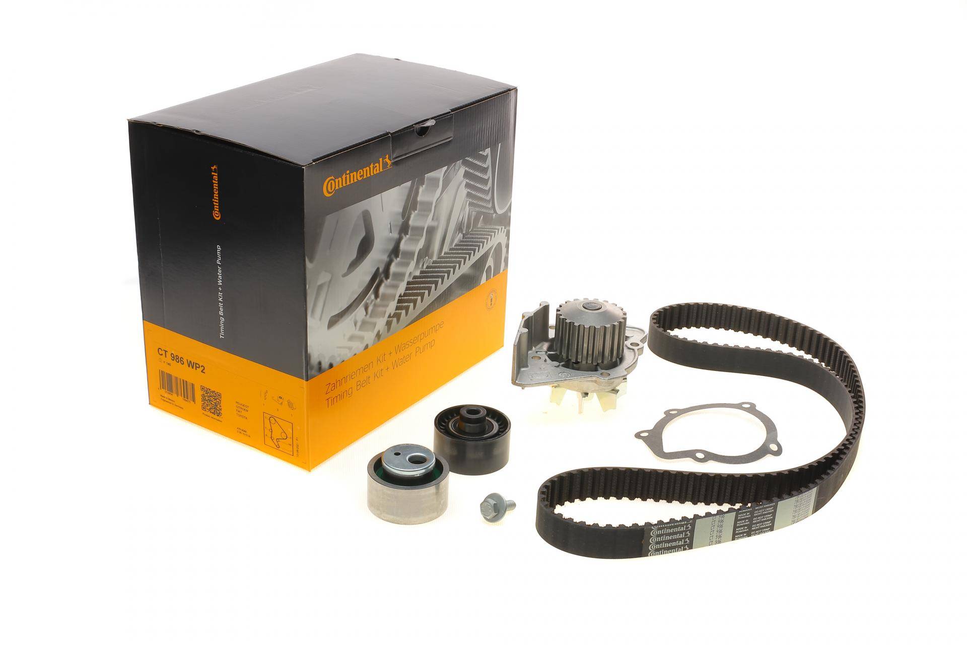 Комплект ременя ГРМ ( +ролік +помпа) Сітроен Берлінго, Джампі, Пежо, Боксер, Експерт - 1.9D 98- (25x140z)