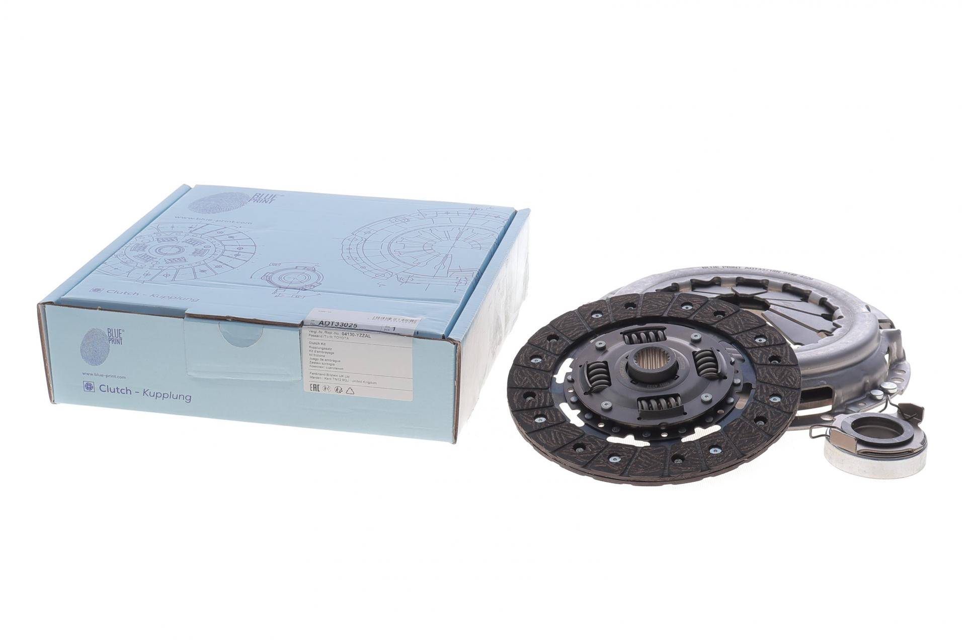 Комплект зчеплення Toyota Corolla1.3-1.6 87-07 (d=200mm) (+вижимний)