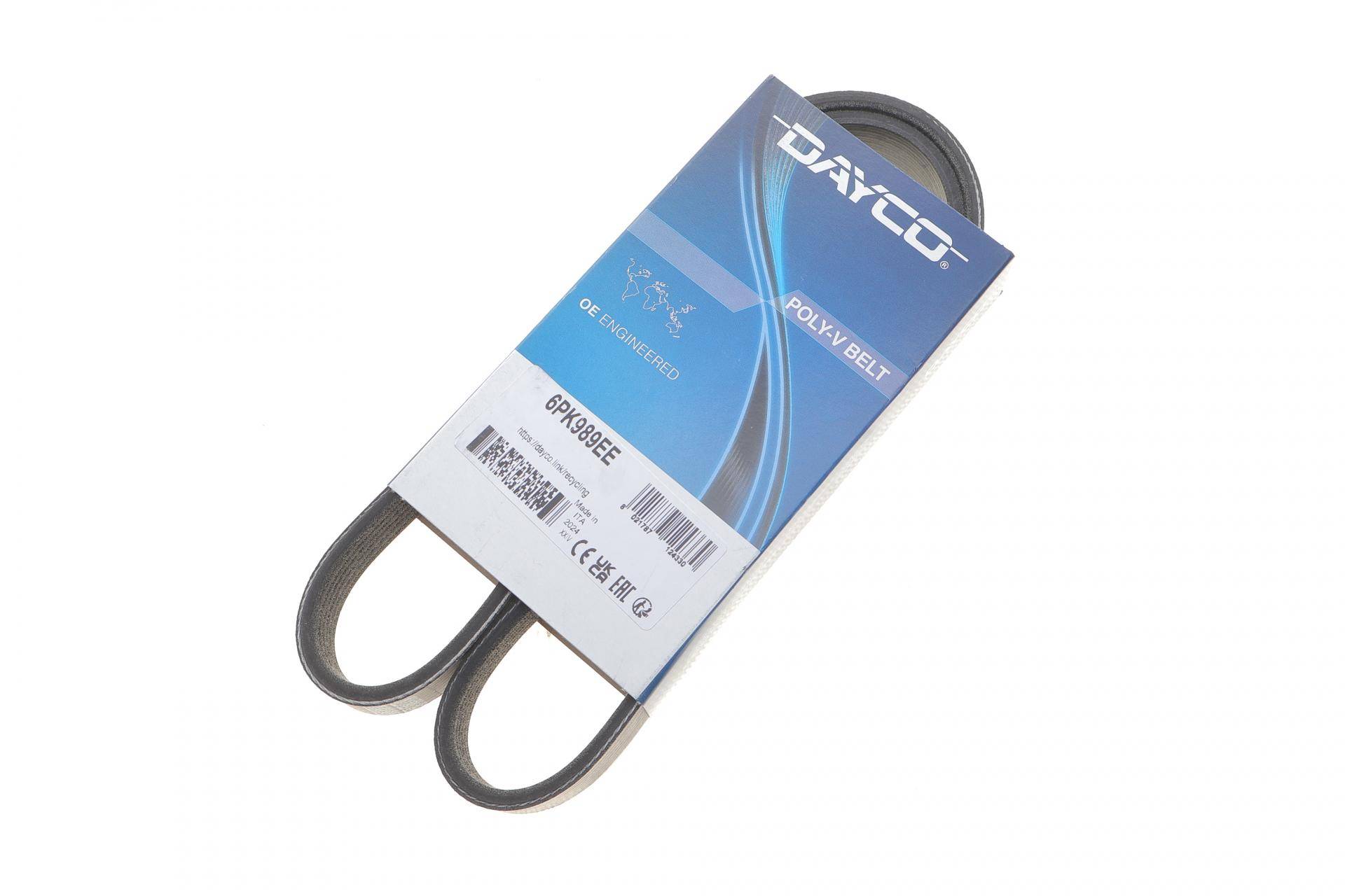 Ремінь генератора VW Polo/Up 11-/Skoda Fabia 14-/Seat Ibiza 1.0/1.6 15- (6PK989)