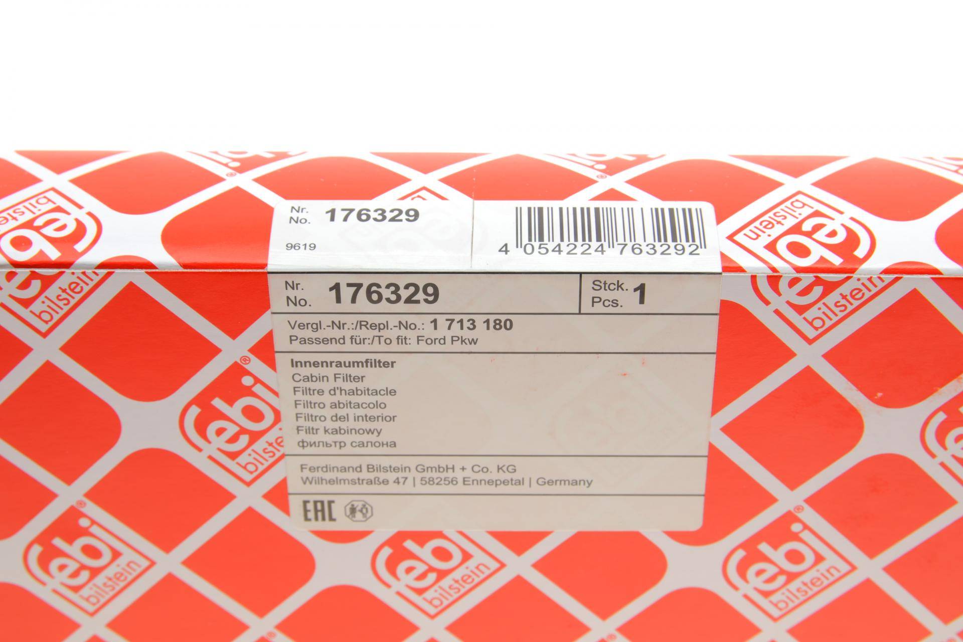 Фільтр салону Ford Focus/Mondeo 03- (вугільний)