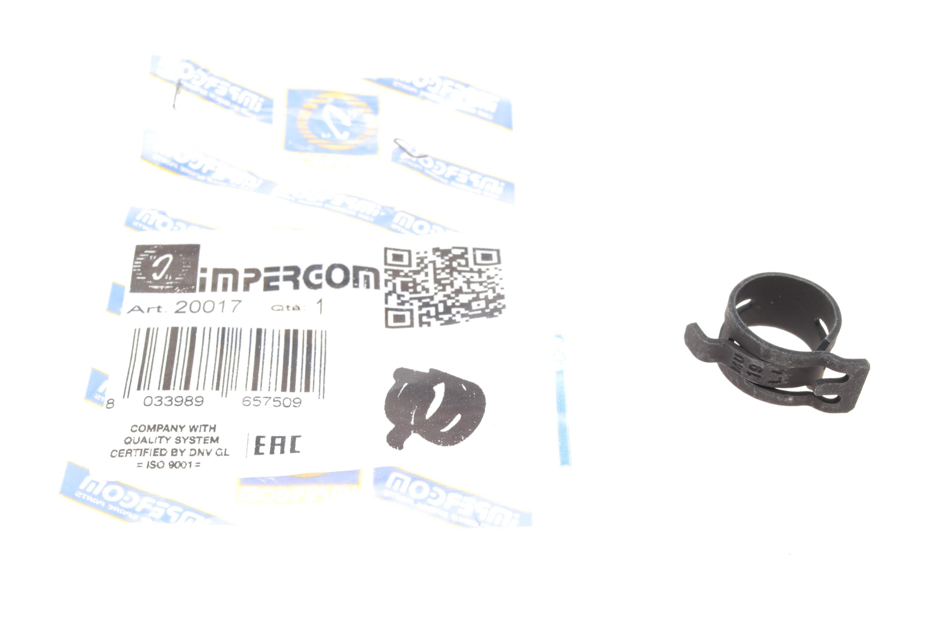 Хомут самозатискний Ø19 мм