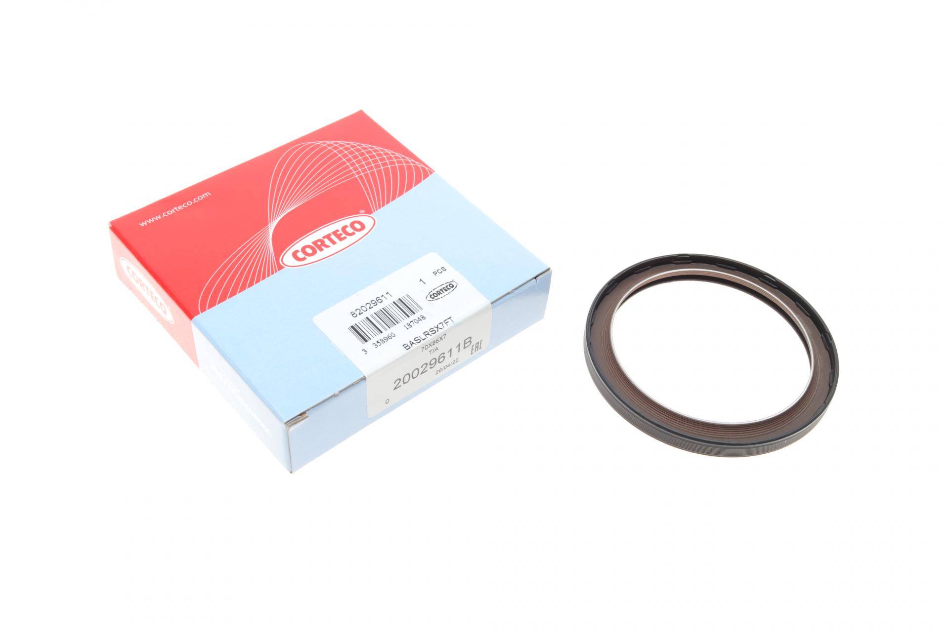 Сальник колінчатого валу (задній) Renault Kangoo 1.2 16V 01- (70x86x7)