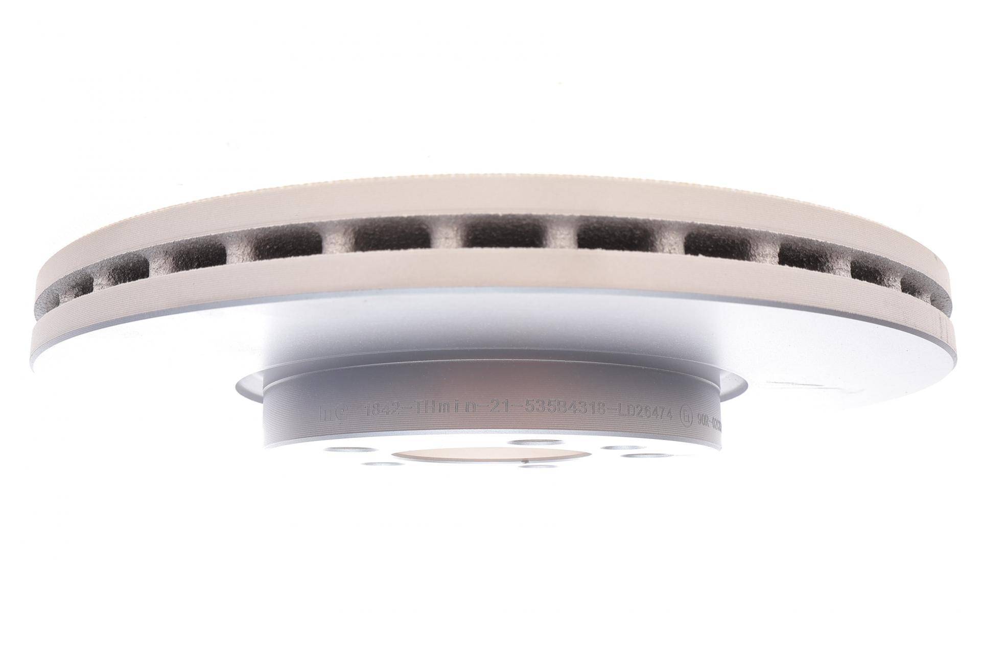 Диск гальмівний (передній) Skoda Kamiq/Skala 19-/VW Polo VI 17- (276x24) (з покриттям) (вент.)