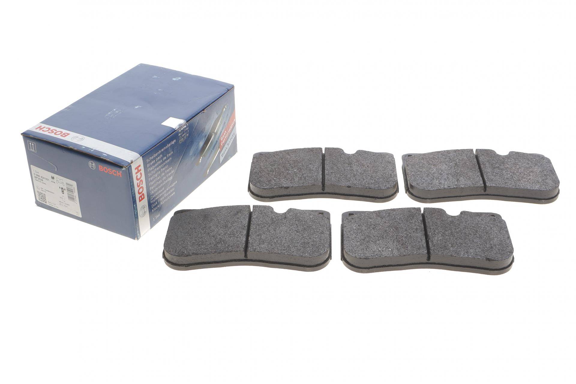 Колодки гальмівні (передні) BMW 5 (G30/F90) 17- /X5 (G05/F95) 19- (Brembo)