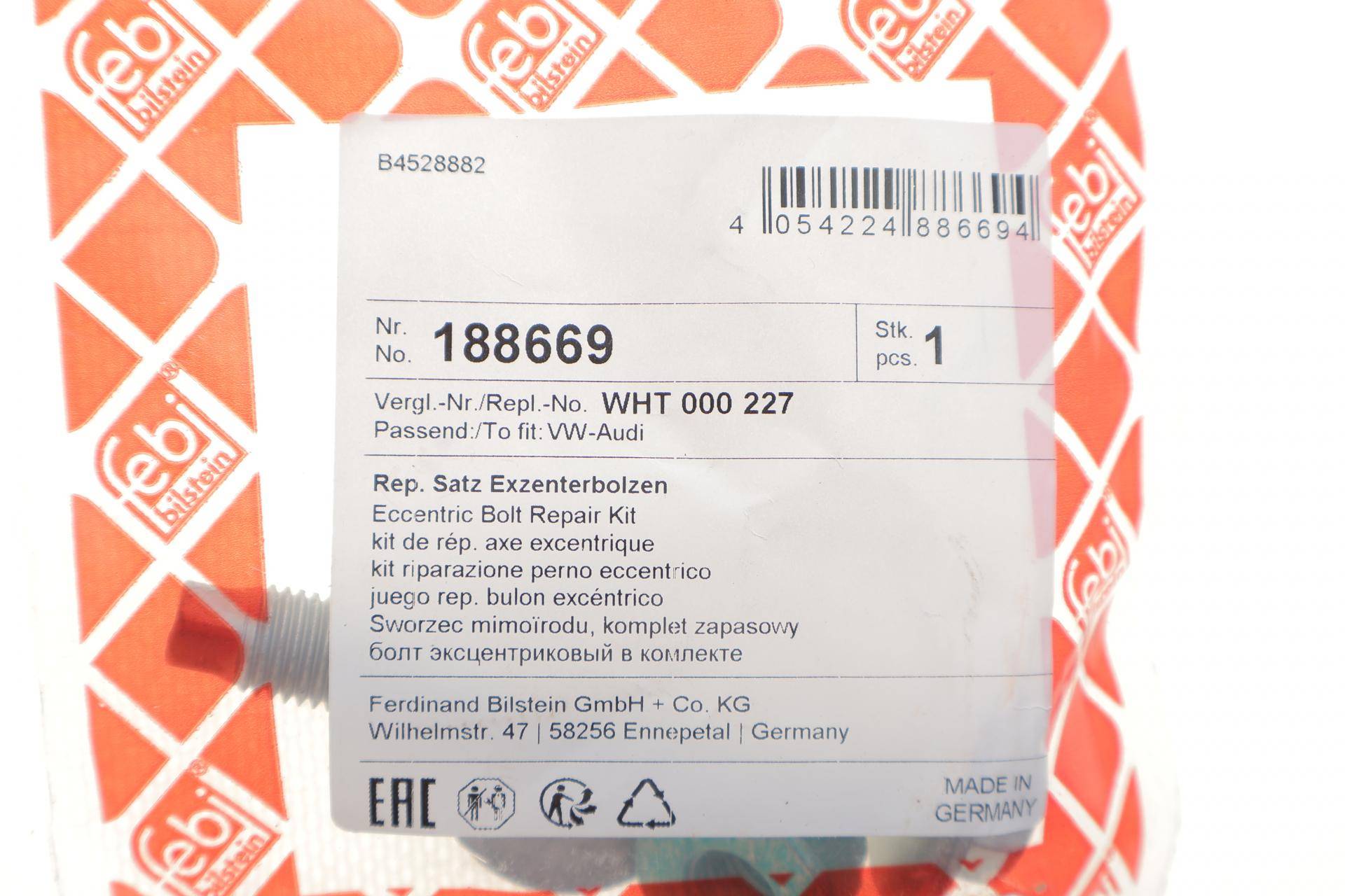 Болт кріплення важеля (заднього/зверху) VW Tiguan/Sharan 1.4/1.9/2.0 TDI 03-10 (M12x1.5)