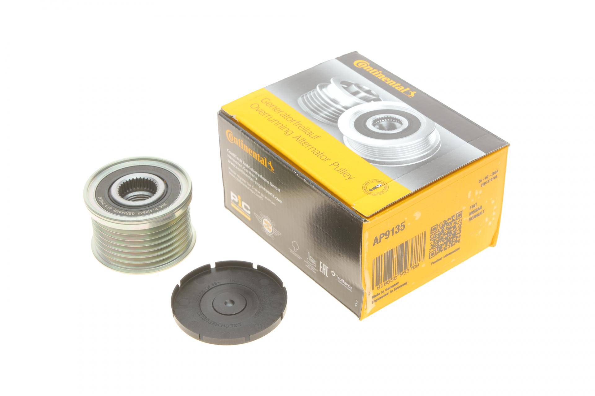 Шків генератора Renault Trafic 2.0dCi 19-/Scenic 1.3TCe 18-22/Koleos 2.0dCi/Nissan NV300 1.6dCi 16-