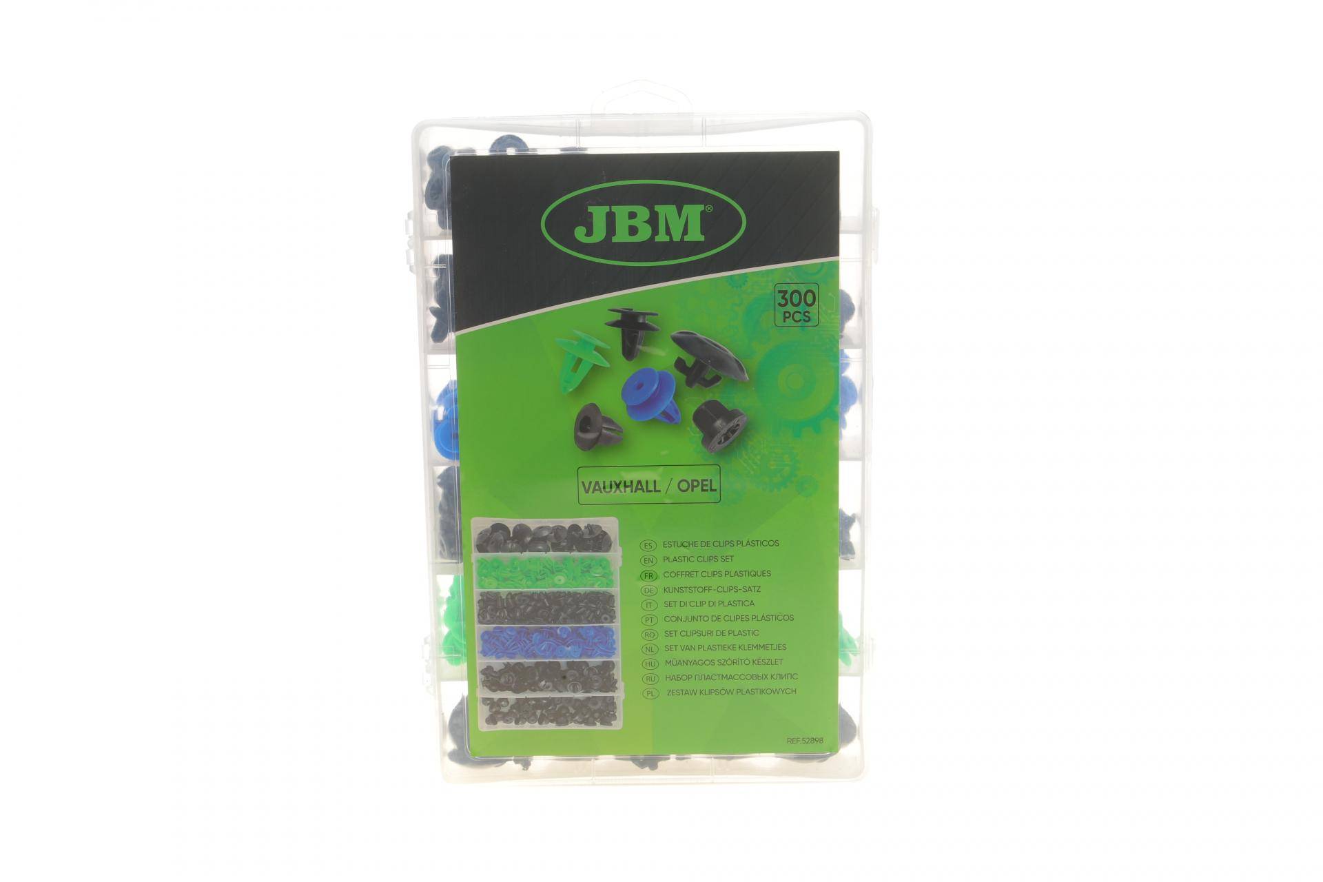 Набір кліпс пластикових Opel (300шт)