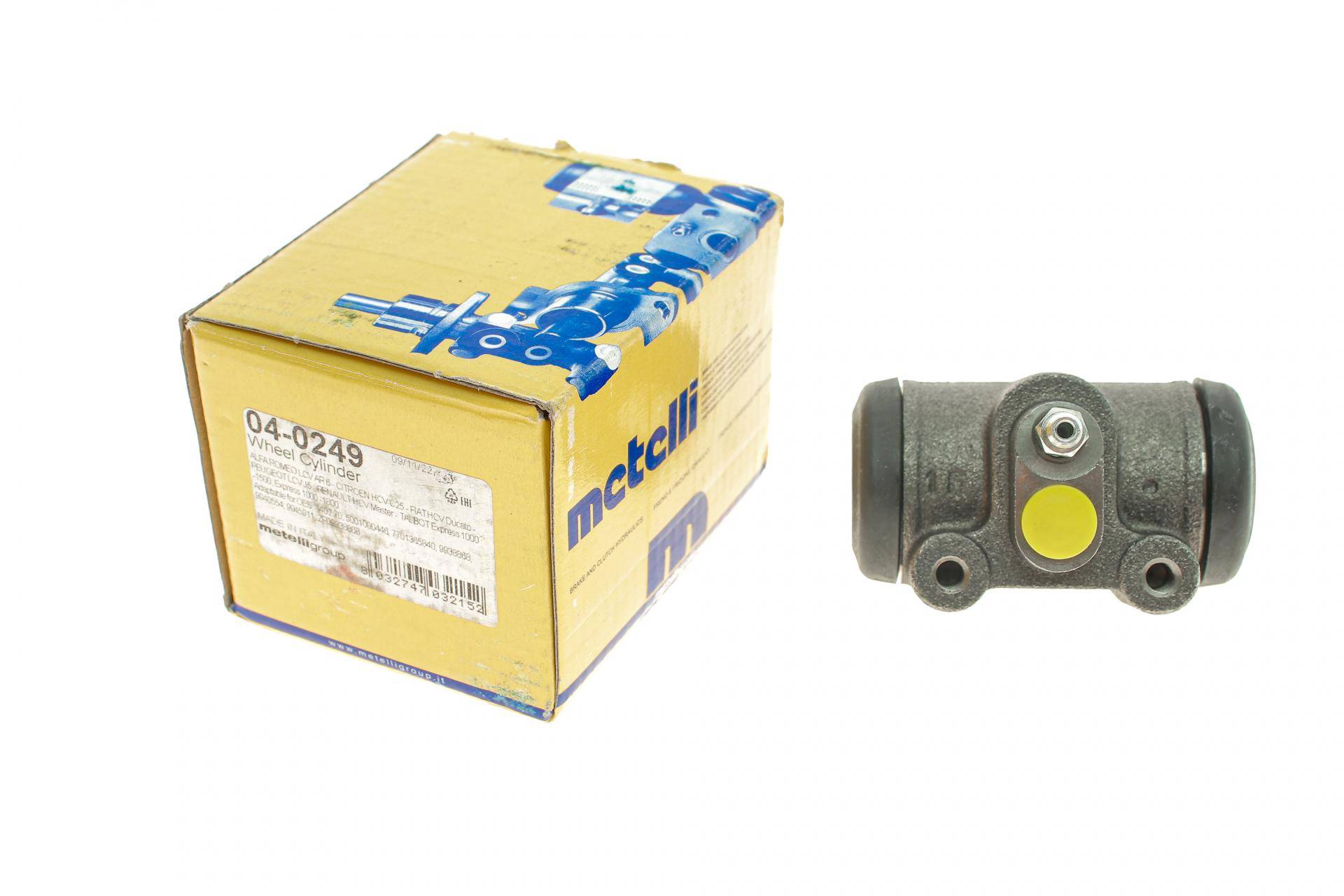 Циліндр гальмівний (задній) Citroen C25 88-94/Fiat Ducato 82-94/Renault Master 80-98/Peugeot J5 81-94