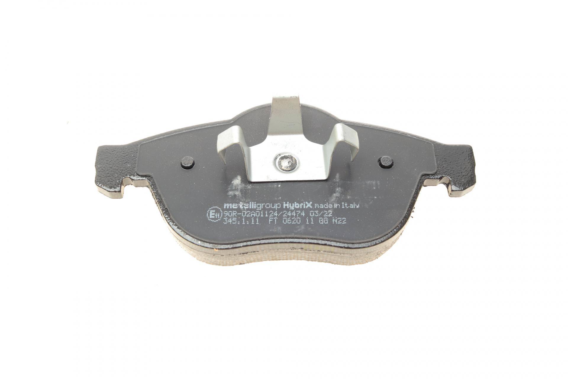 Колодки гальмівні (передні) Renault Laguna II 01-07/Espace IV/Vel Satis 02-