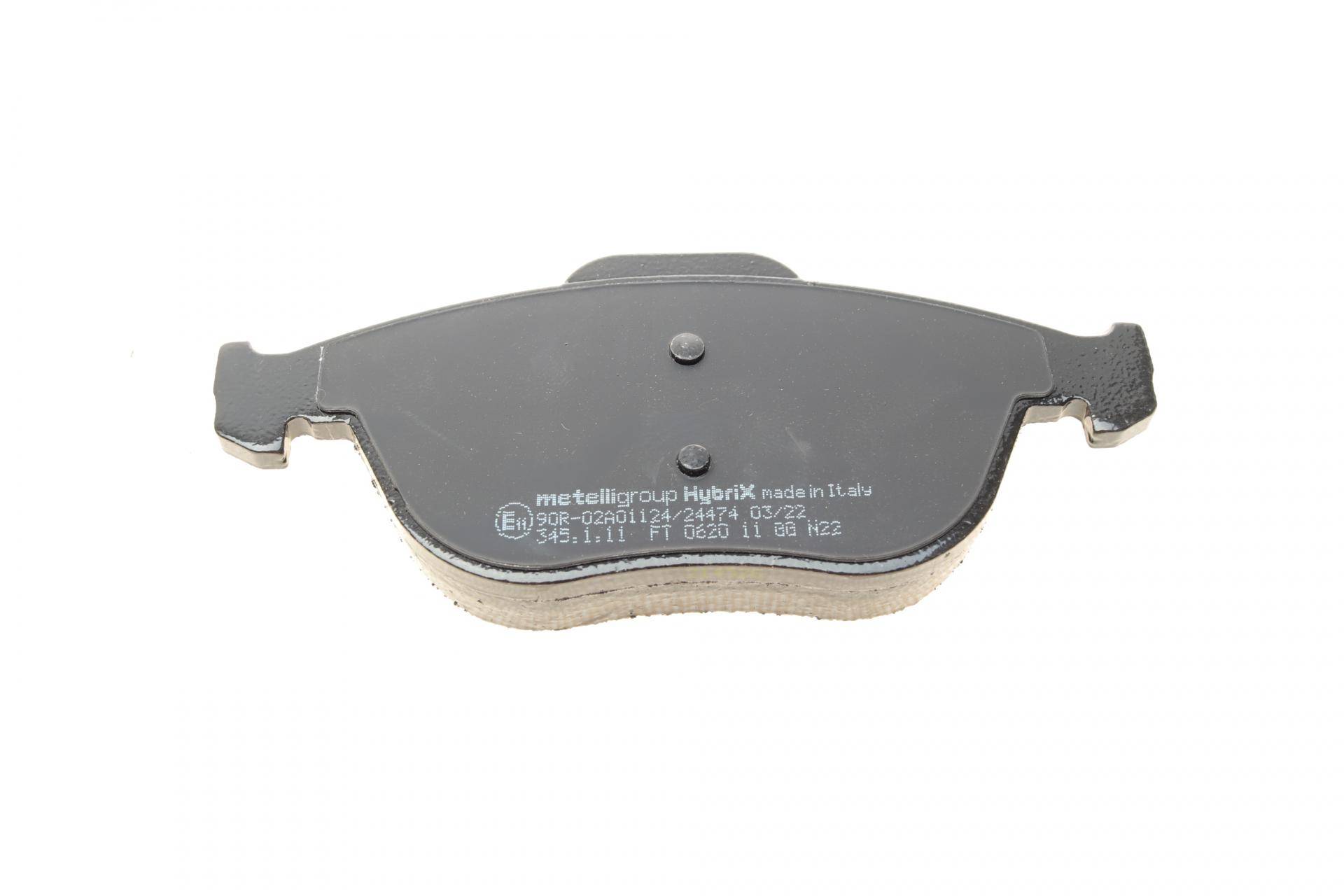 Колодки гальмівні (передні) Renault Laguna II 01-07/Espace IV/Vel Satis 02-