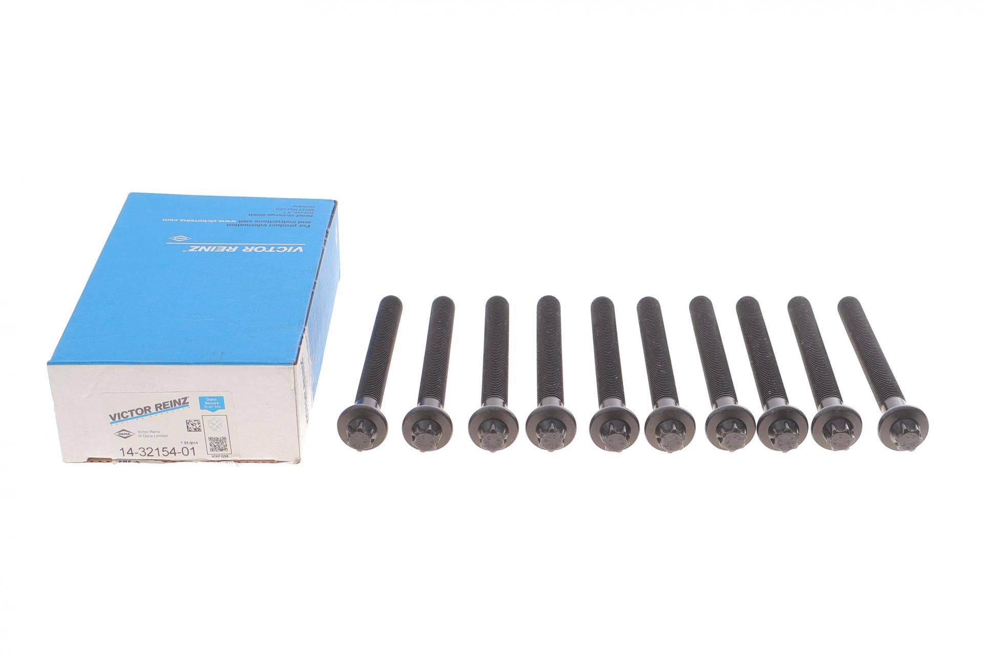 Болти головки (к-кт 10шт.) Renault Trafic II 2.0 16V 01-