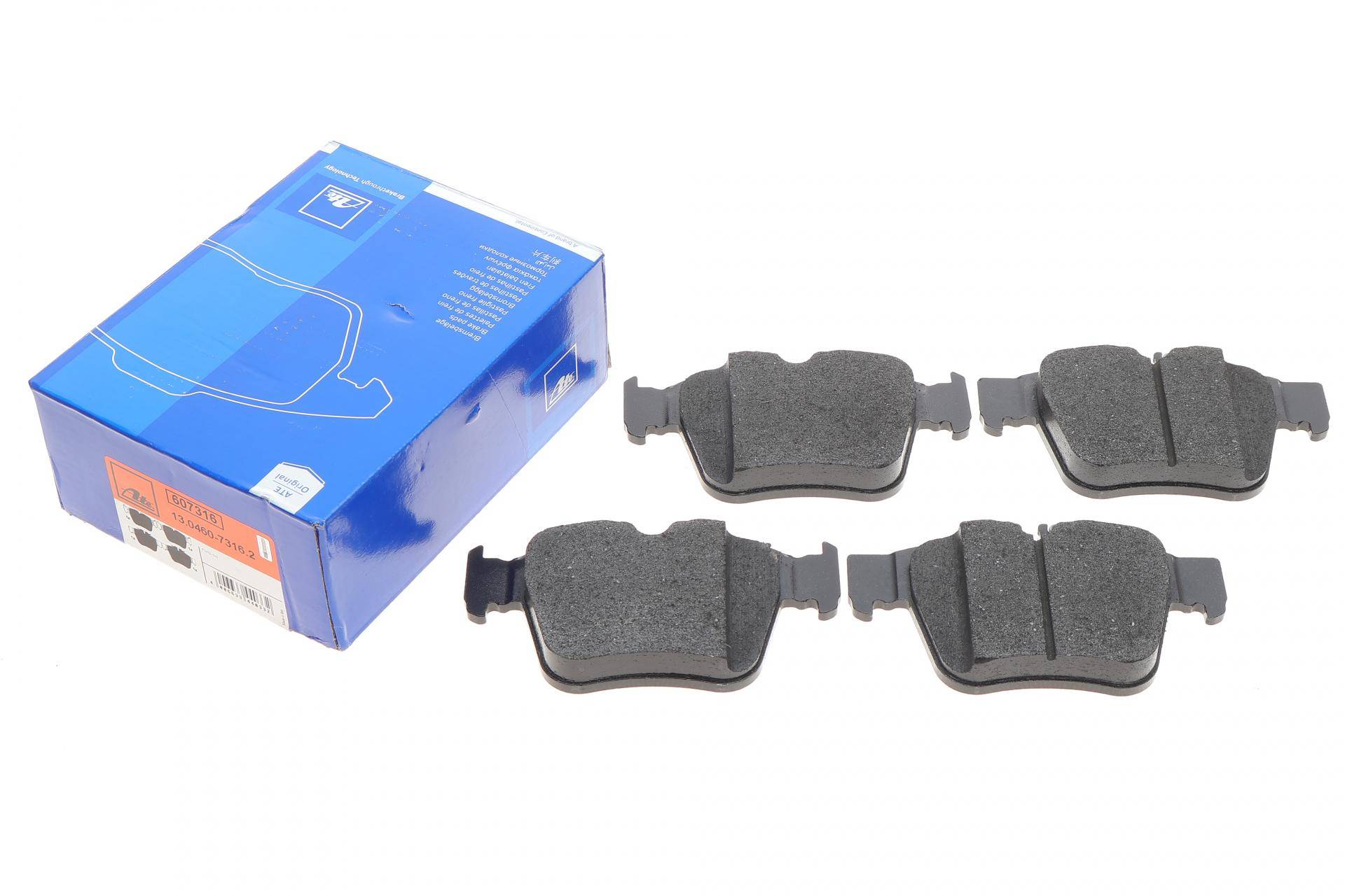 Колодки гальмівні (задні) MB C-class (W205)/GLC (X253) 15-19 (Ate)