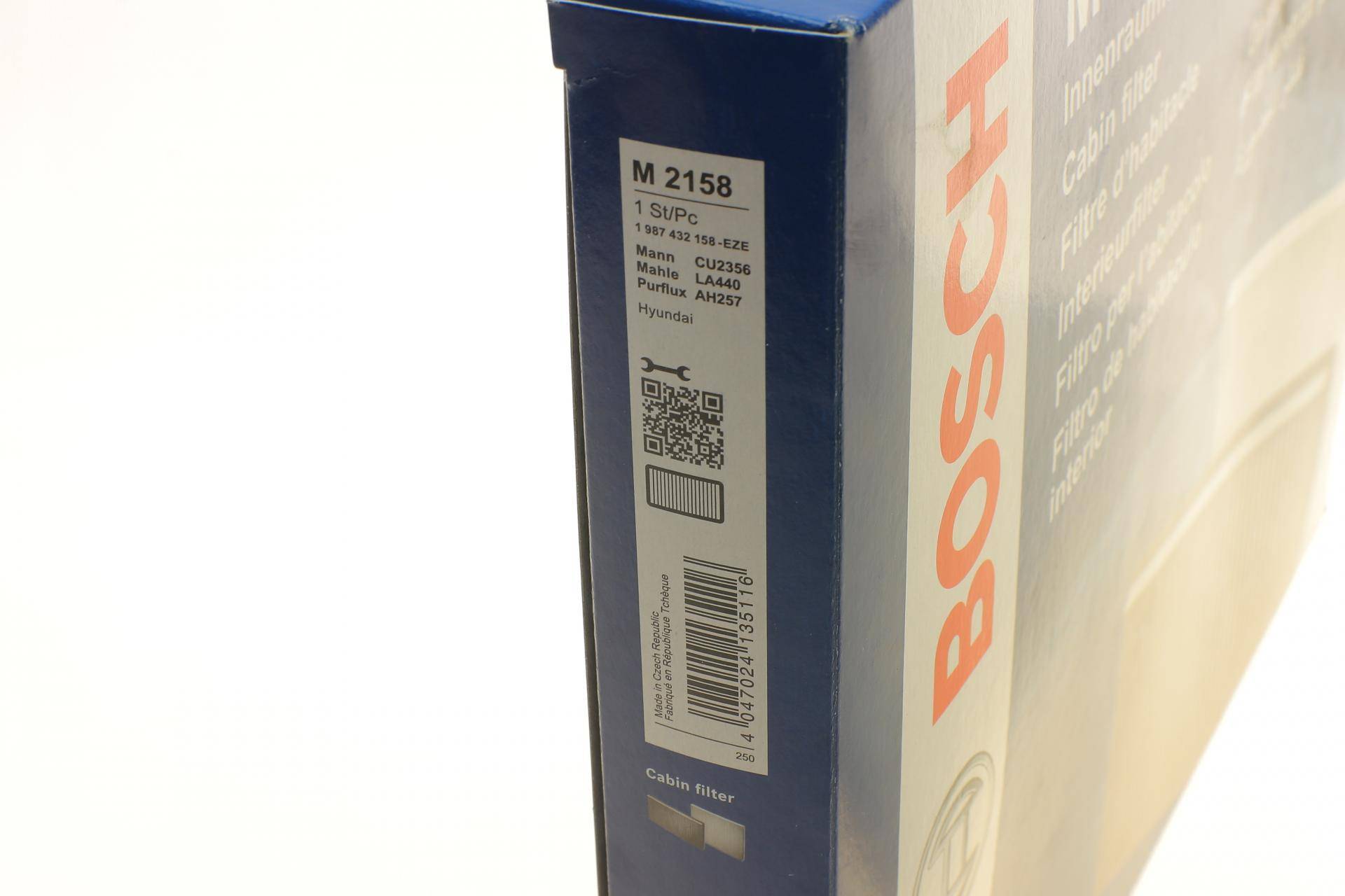 Фільтр салону Hyundai Elantra 00-06/Matrix 01-10/Coupe 96-09