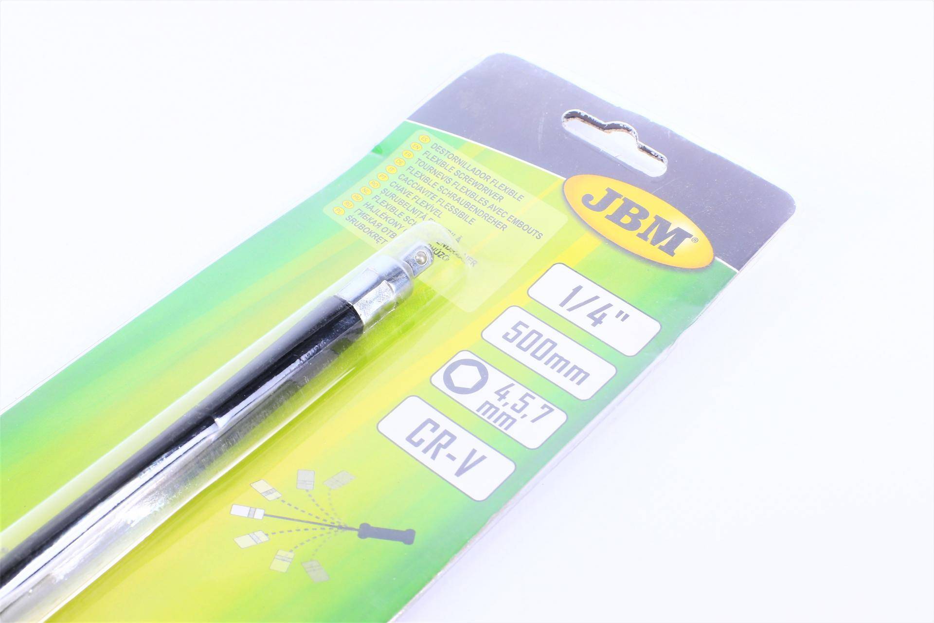 Викрутка 1/4" з торцевими головками 4-5-7 мм