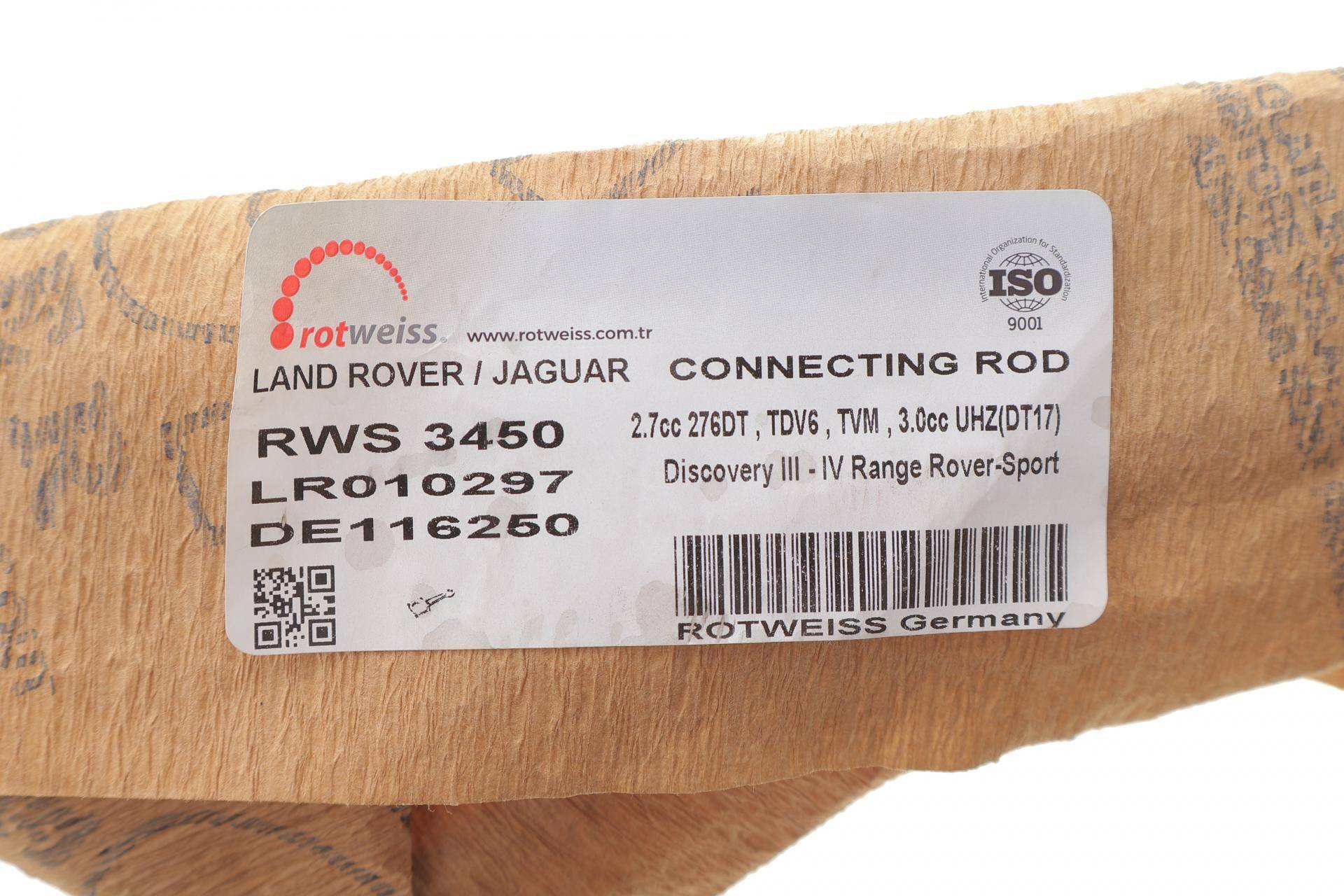 Шатун Land Rover 2.7TD TDV6 (368DT/276DT/D17TED4)