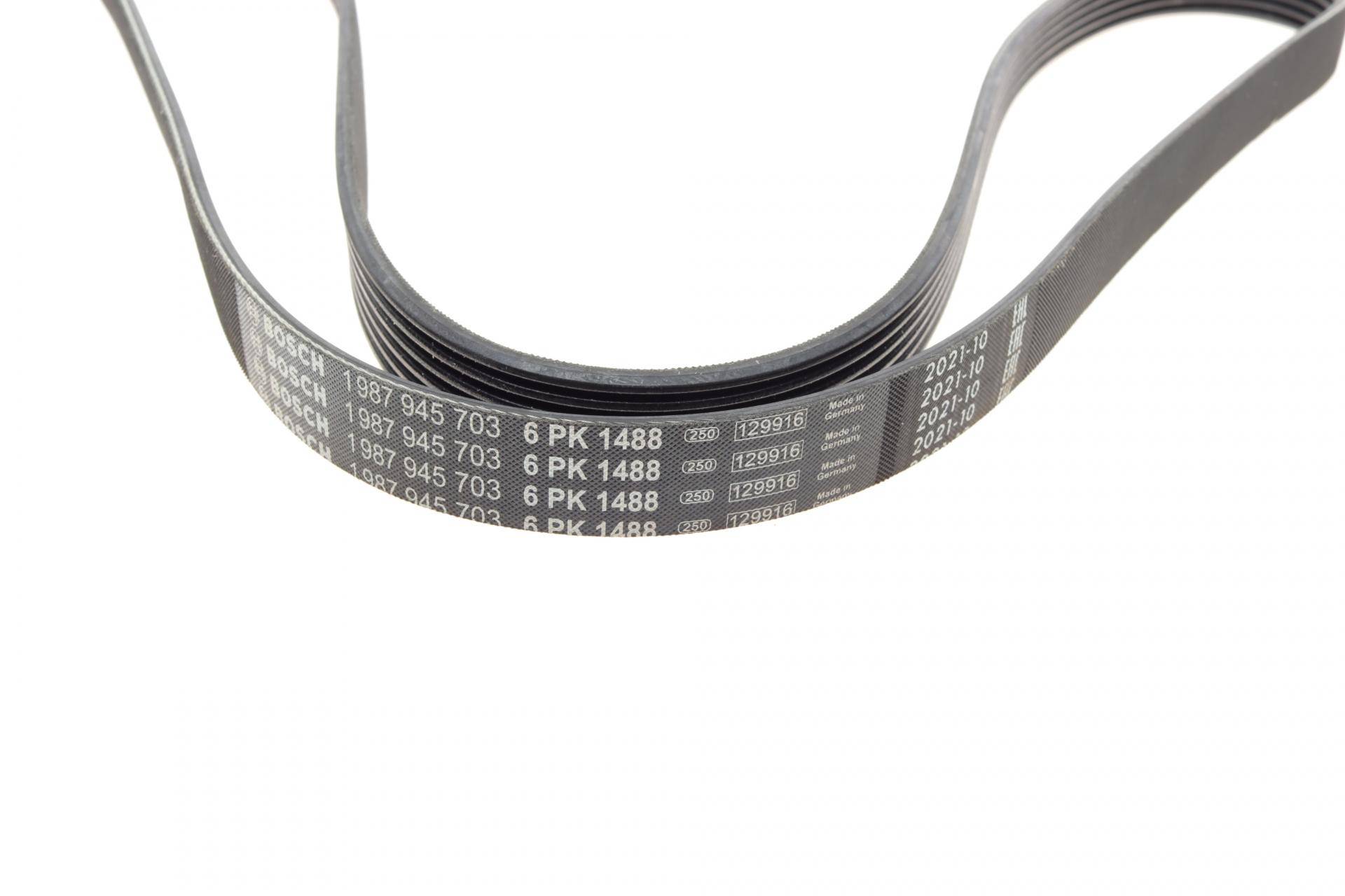 Ремінь генератора Mitsubishi ASX/Lancer 1.8 DI-D 10- (6PK1488)