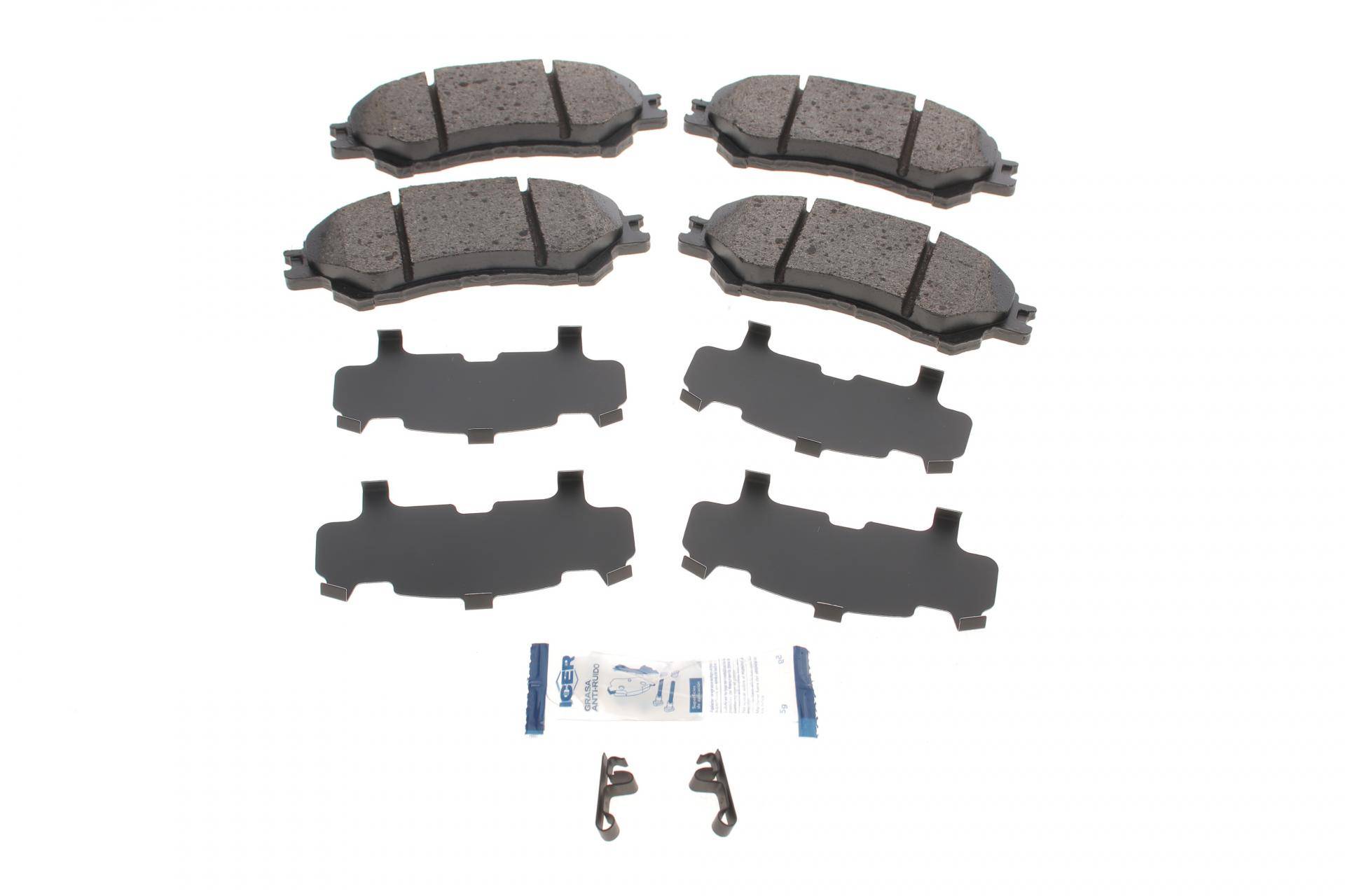 Колодки гальмівні (передні) Suzuki SX4 S-Cross 13-/Vitara 15-