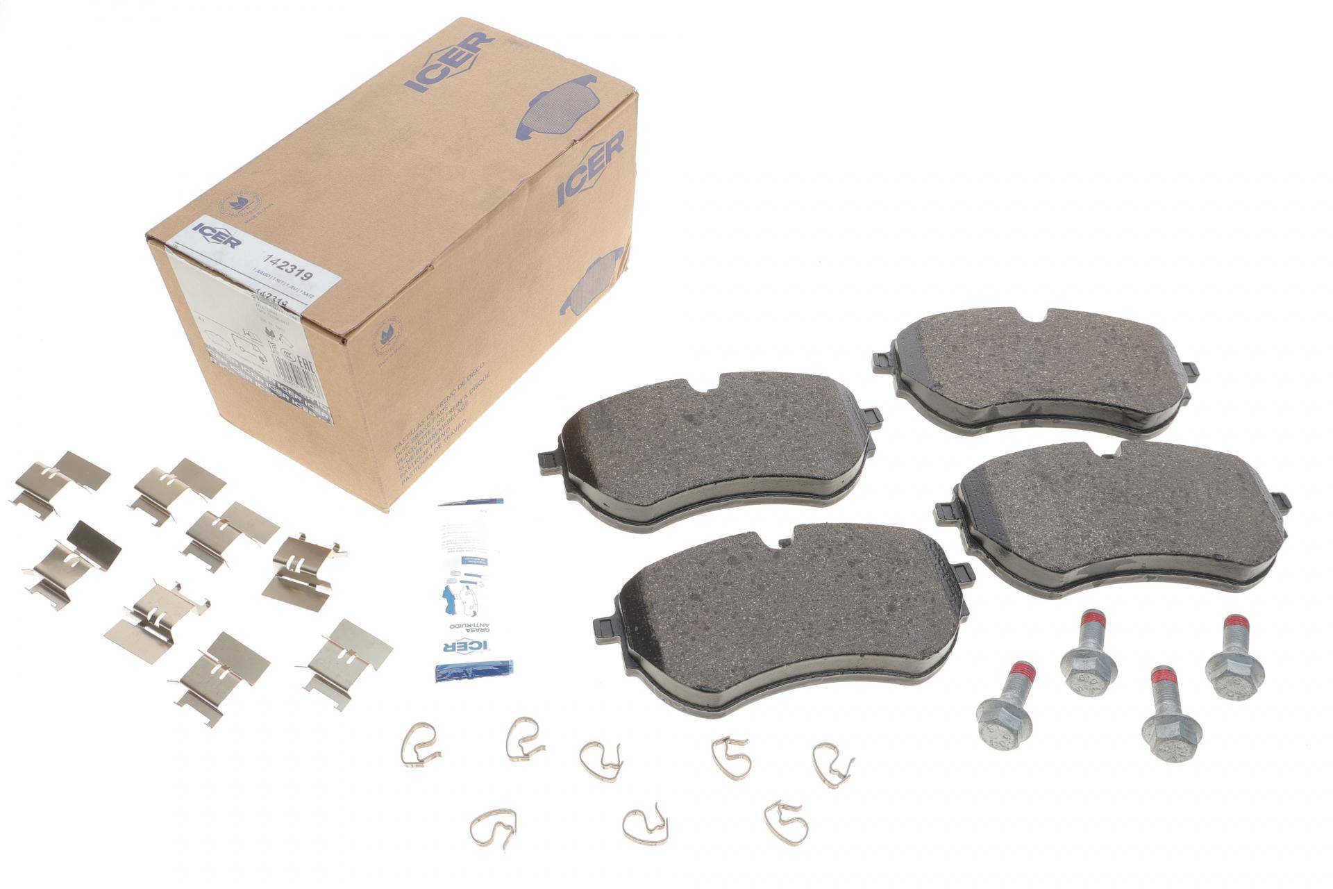 Колодки гальмівні (передні) VW Amarok 10-