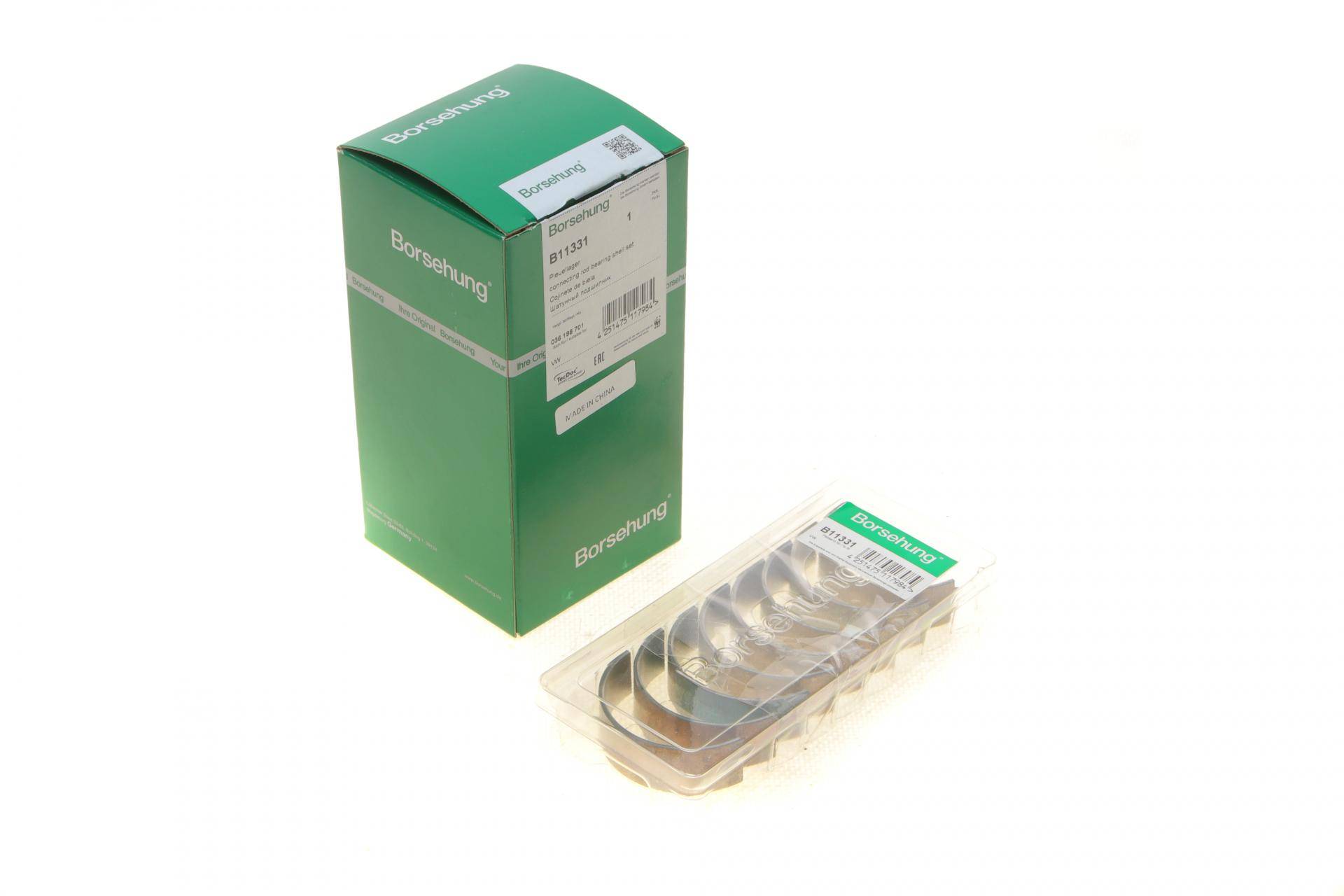 Вкладиші шатунні VW Polo 1.4 09-14