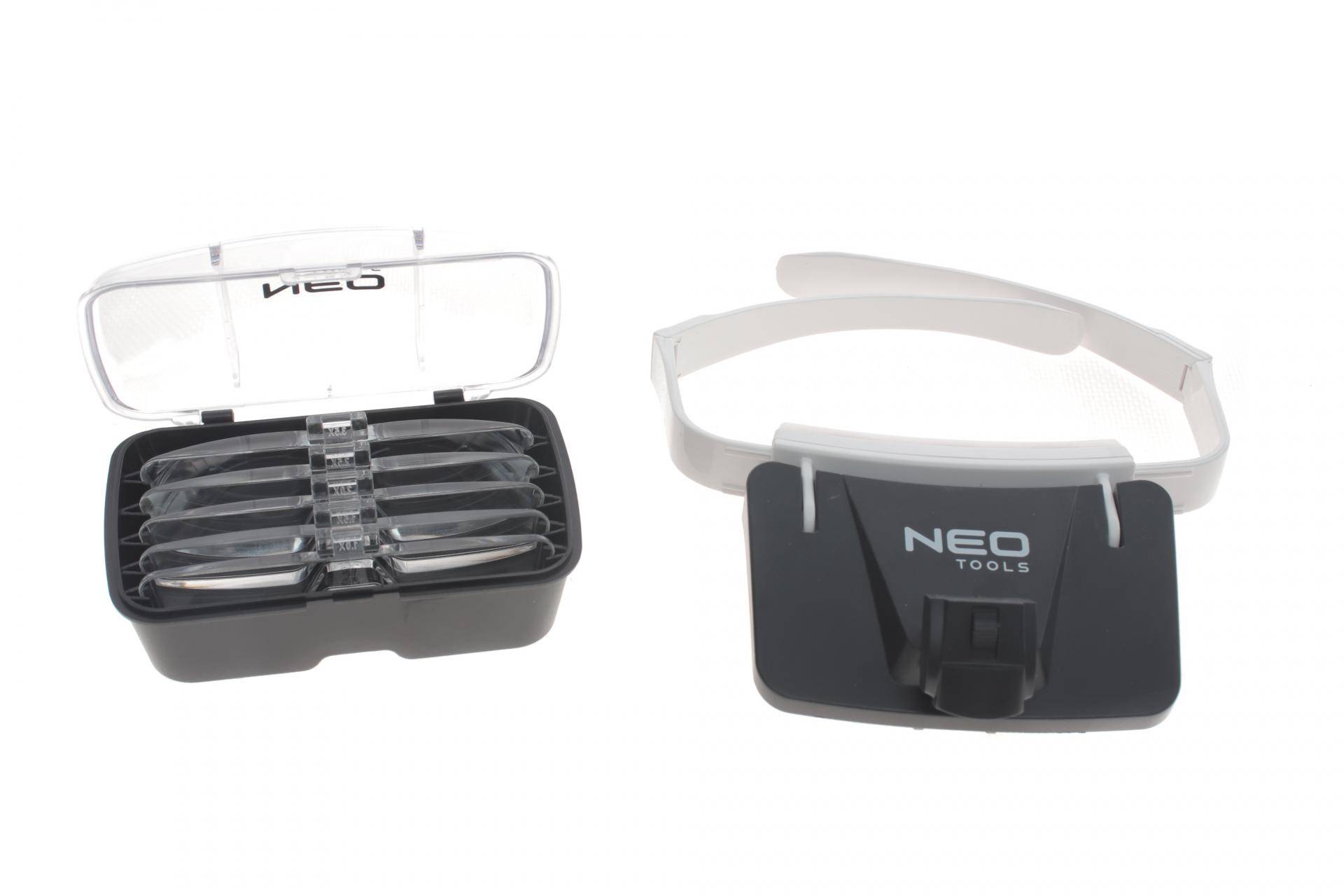 Лупа з LED-підсвічуванням (налобна) (1x-3.5x)