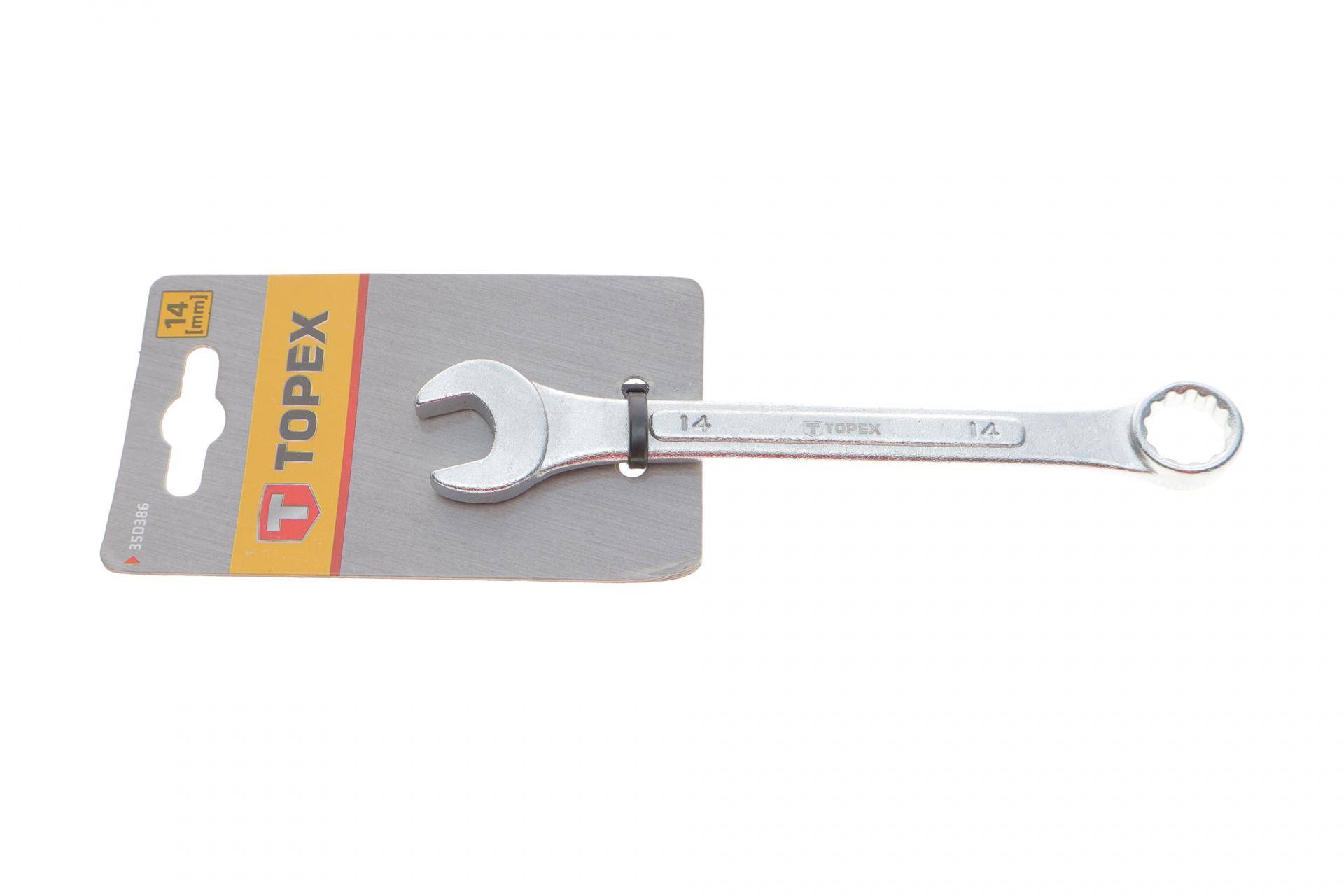 Ключ ріжково-накидний 14 мм L-160 мм