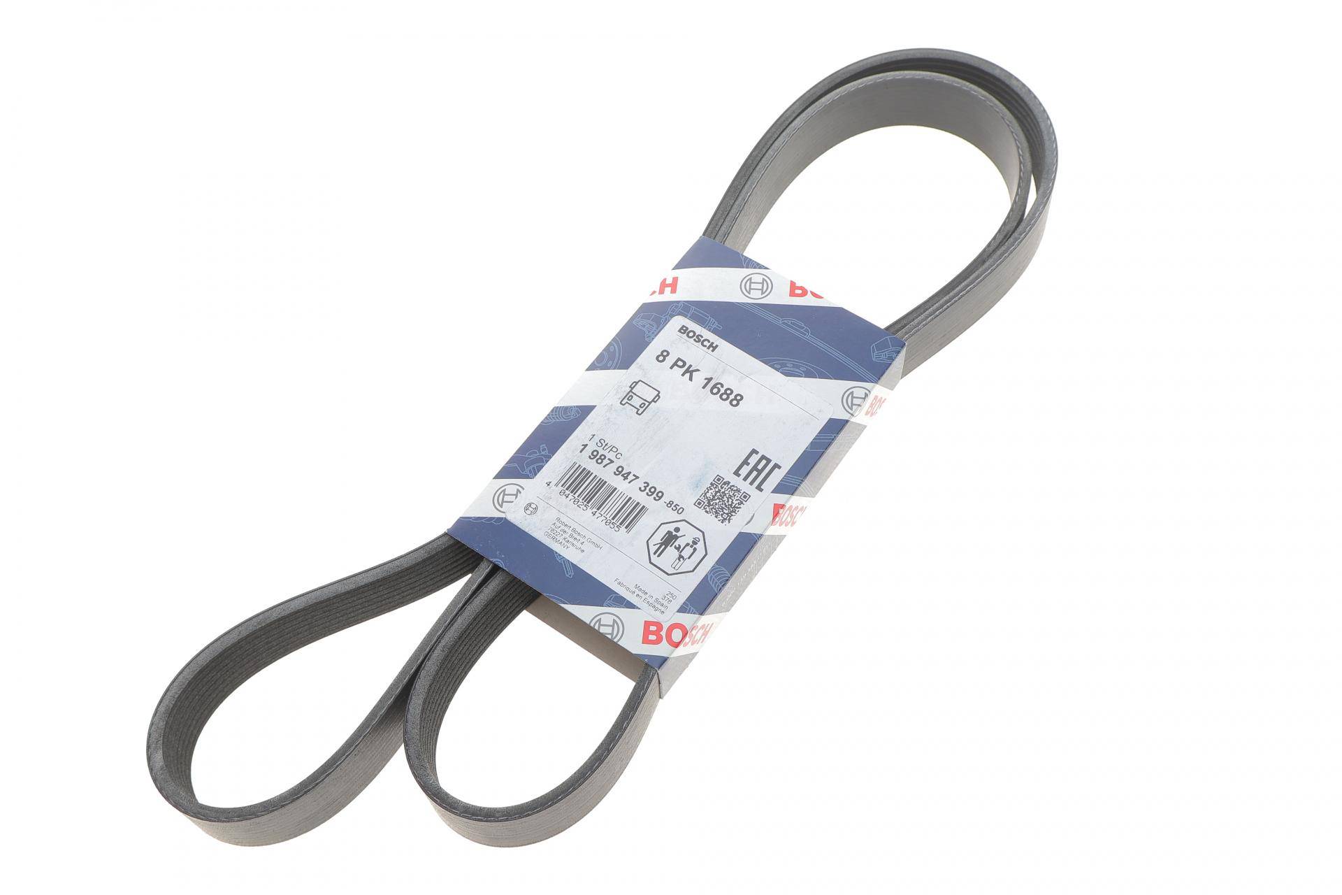 Ремінь генератора Iveco EuroCargo/MB Atego 3 3.9-7.7 00- (8PK1688)