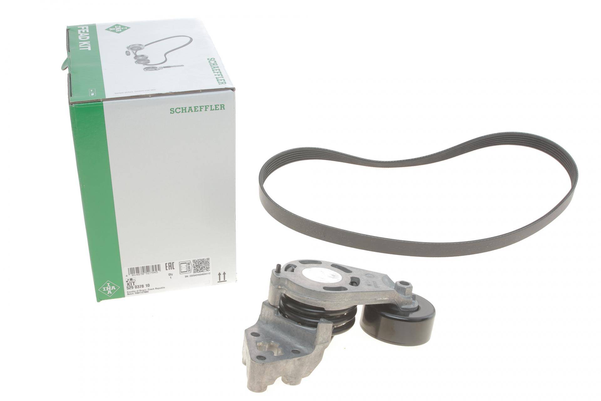 Комплект ременя генератора Skoda Roomster/Fabia 1.4TDi 03-10/VW Fox/Lupo/Polo 1.2/1.4TDI 99-09