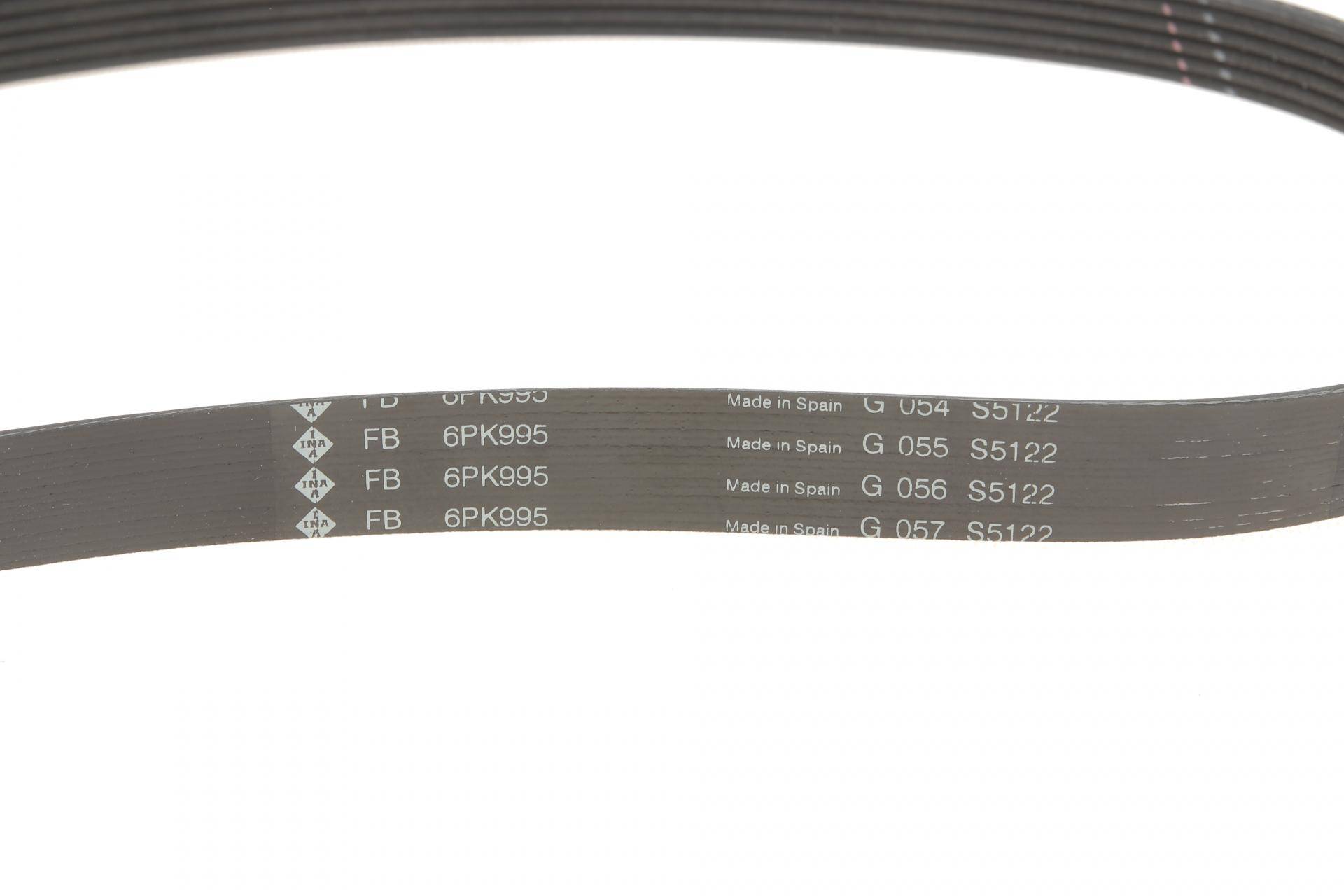 Комплект ременя генератора Skoda Roomster/Fabia 1.4TDi 03-10/VW Fox/Lupo/Polo 1.2/1.4TDI 99-09