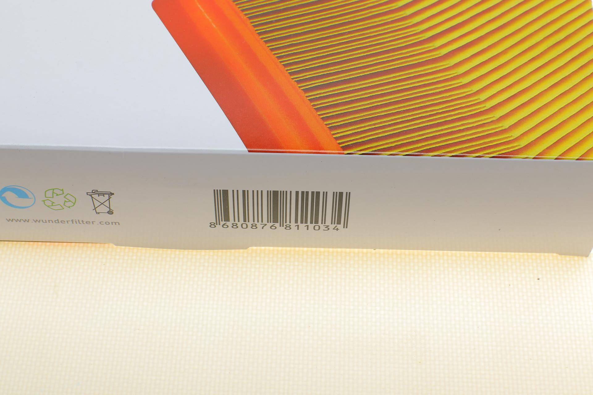 Фільтр повітряний Toyota Corolla 1.3 83-02