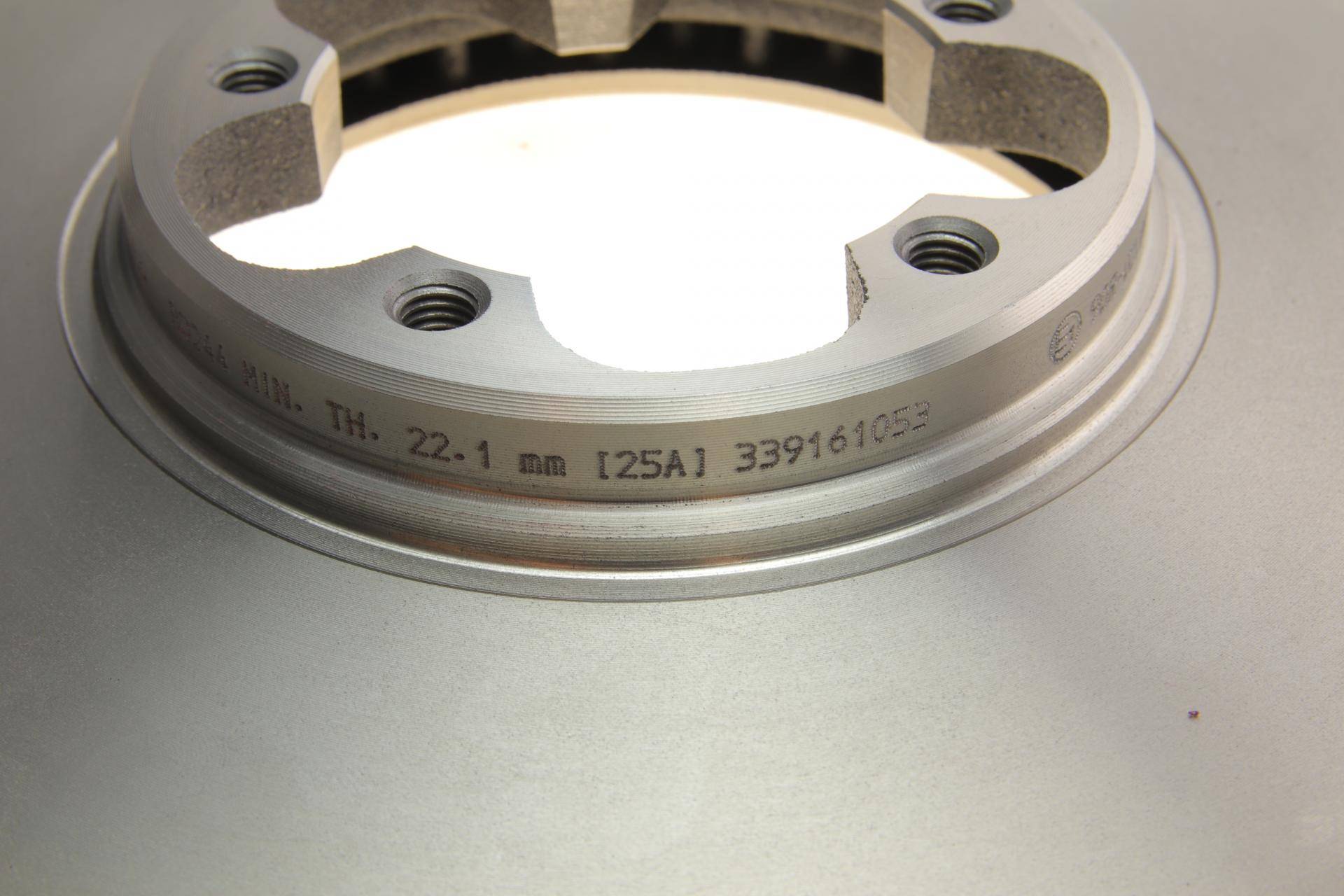 Диск гальмівний (передній) Ford Transit 00-06 (276x24,3) (вентильований)