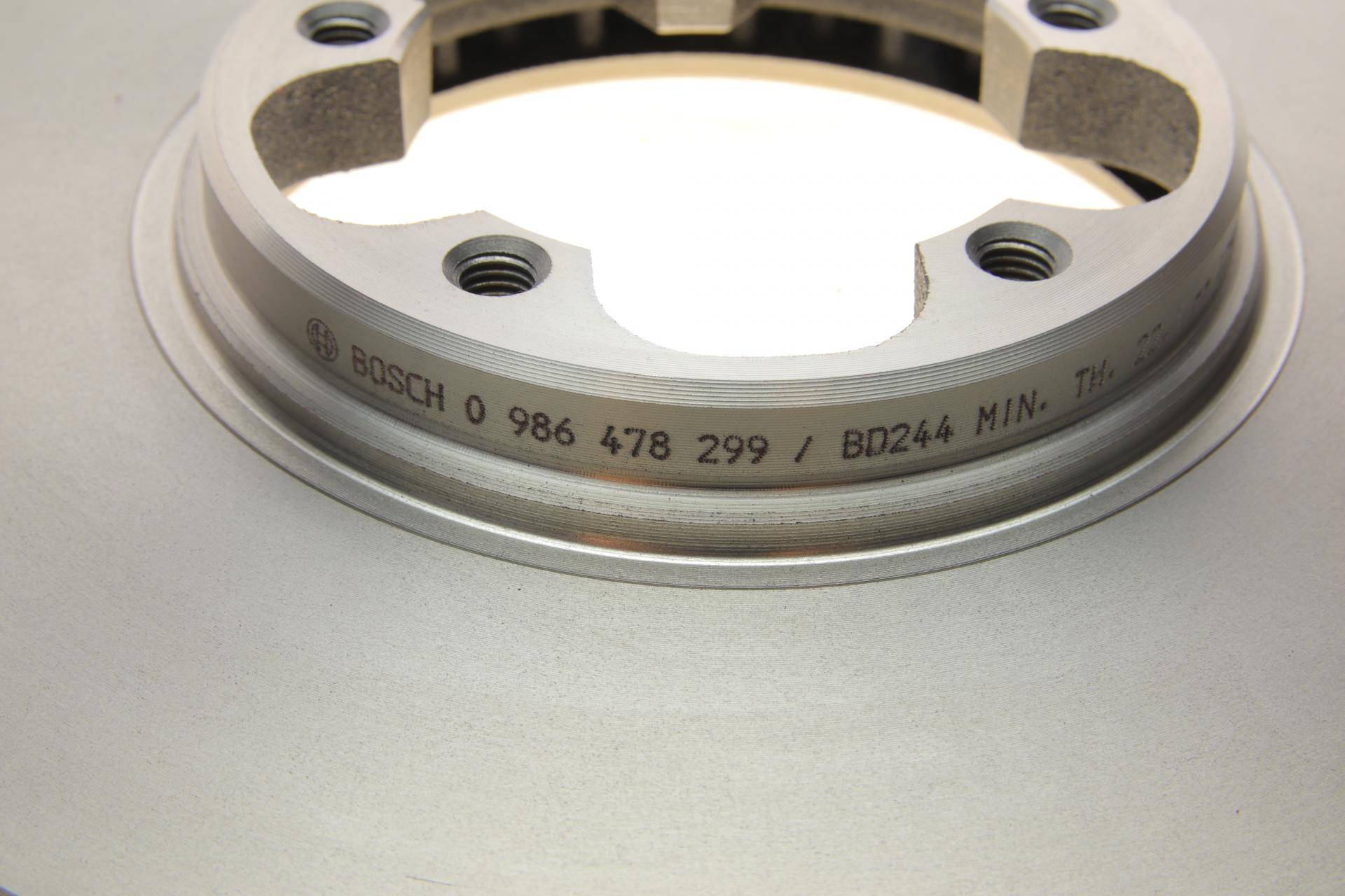 Диск гальмівний (передній) Ford Transit 00-06 (276x24,3) (вентильований)