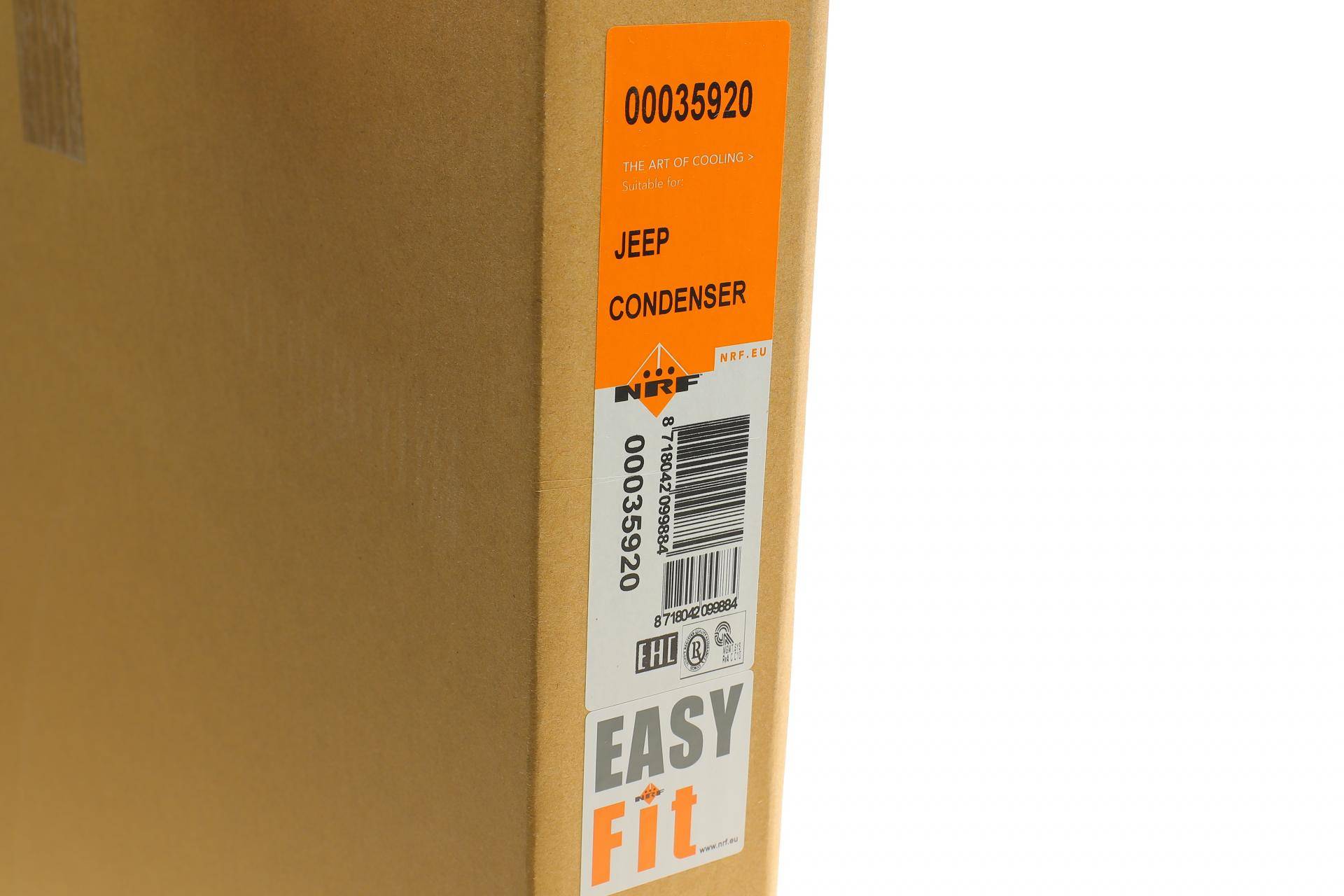 Радіатор кондиціонера (з осушувачем) Jeep Commander/Grand Cherokee 3.0CRD/3.7-6.1 06-10