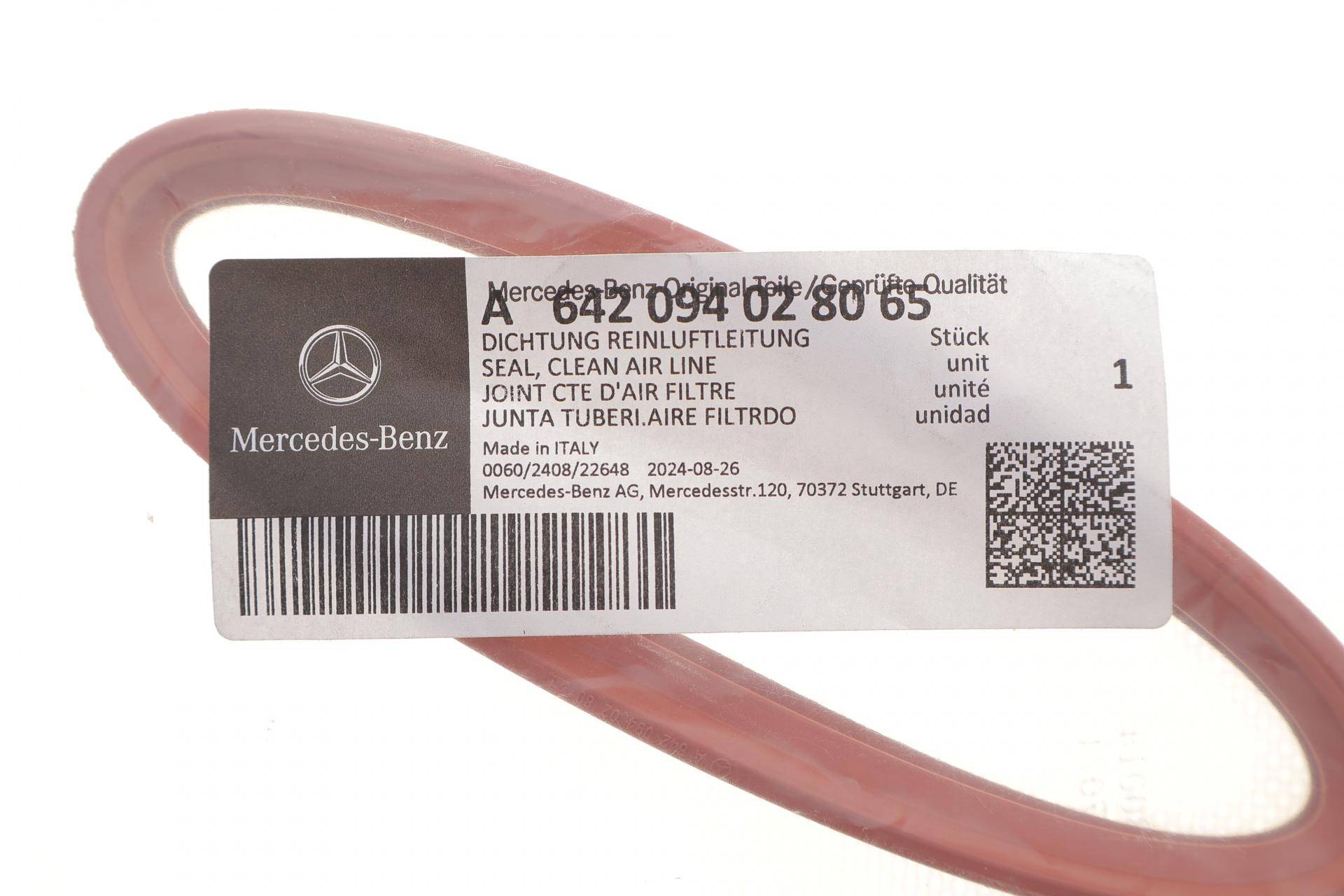 Прокладка турбіни ущільнююча MB C-class (W204)/E-class (W212) 09-15 OM642