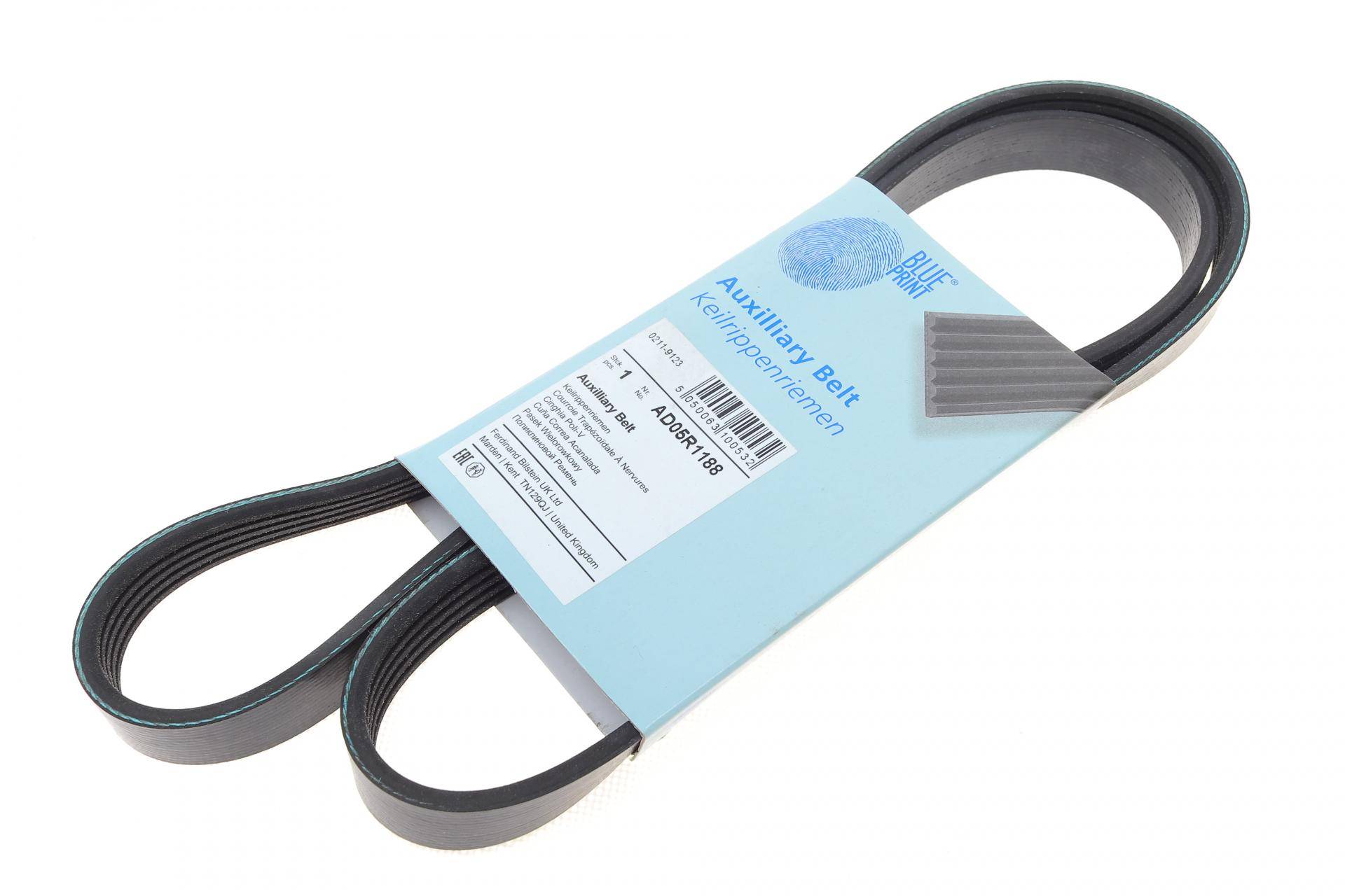 Ремінь генератора Fiat Palio 1.2 97-/Land Rover Freelander 1.8i 98-06/ Toyota Corolla 2.0 D-4D 97-04