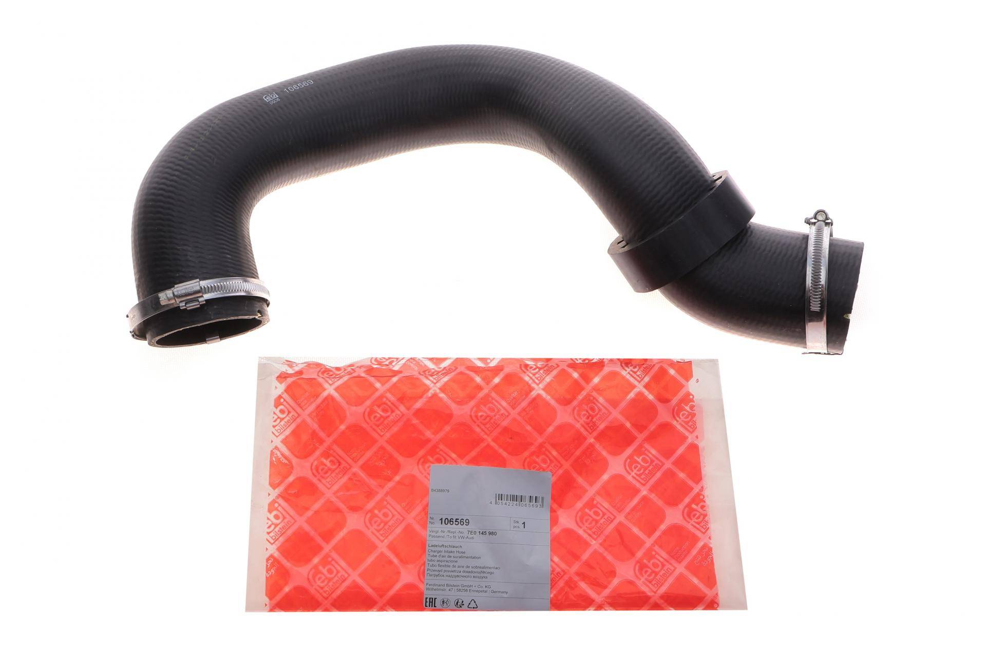 Патрубок інтеркулера (L) VW T5 2.0TDI 09-