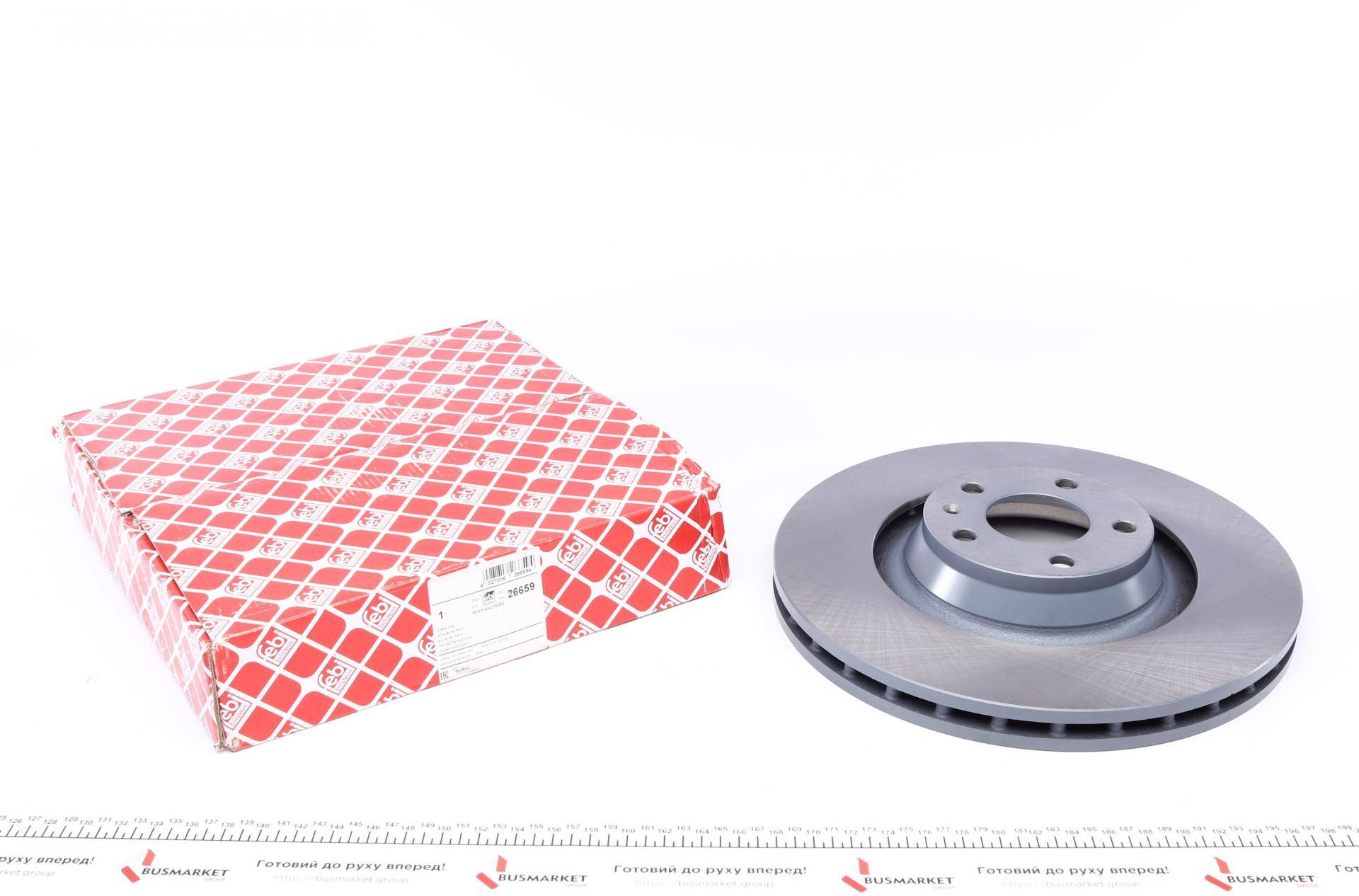 Диск гальмівний (передній) Audi A6 04-11 (347х30)