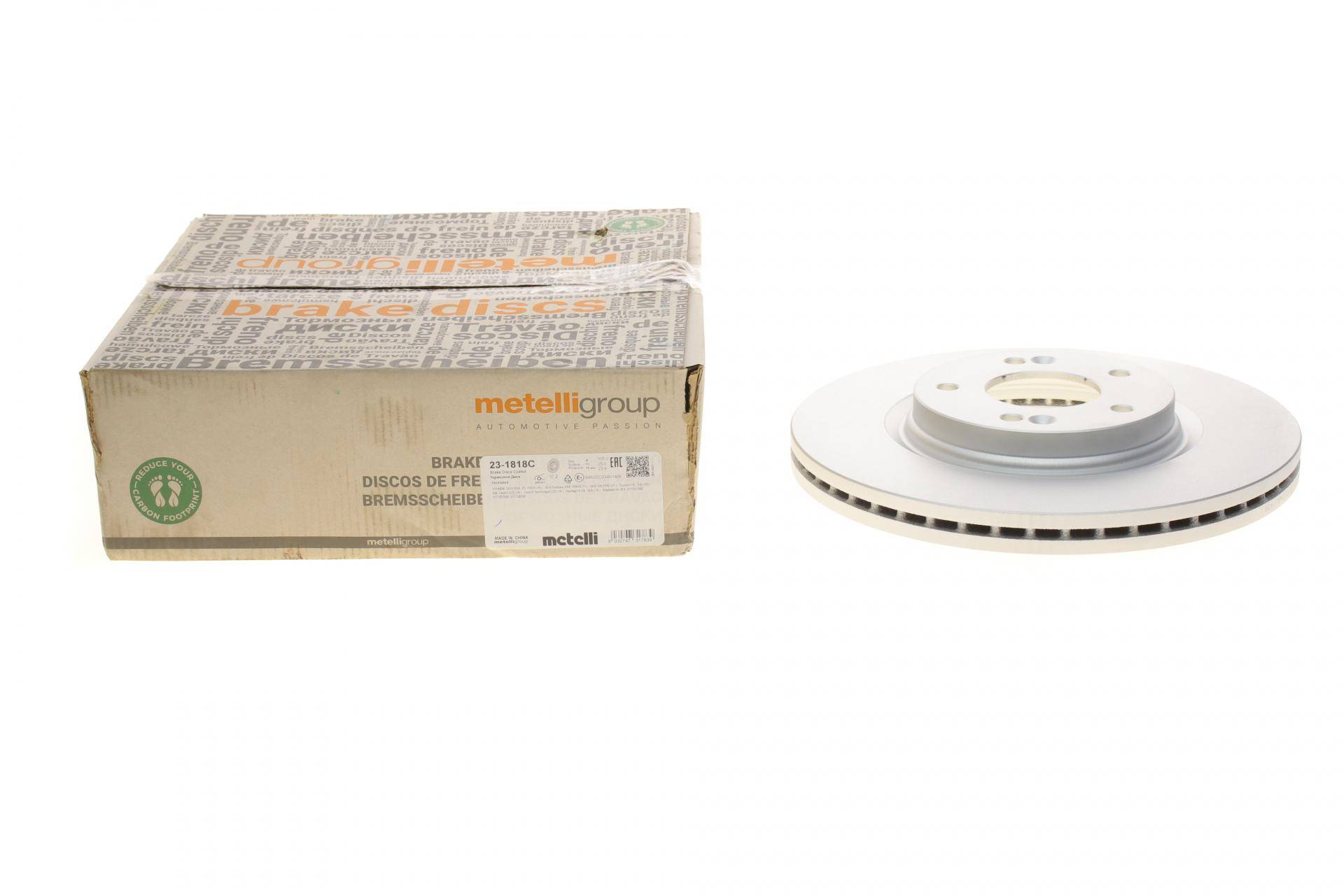 Диск гальмівний (передній) Hyundai Tucson 15-/i30 17-/Kia Ceed 18-/Sportage 16- (305x25) (з покр.)