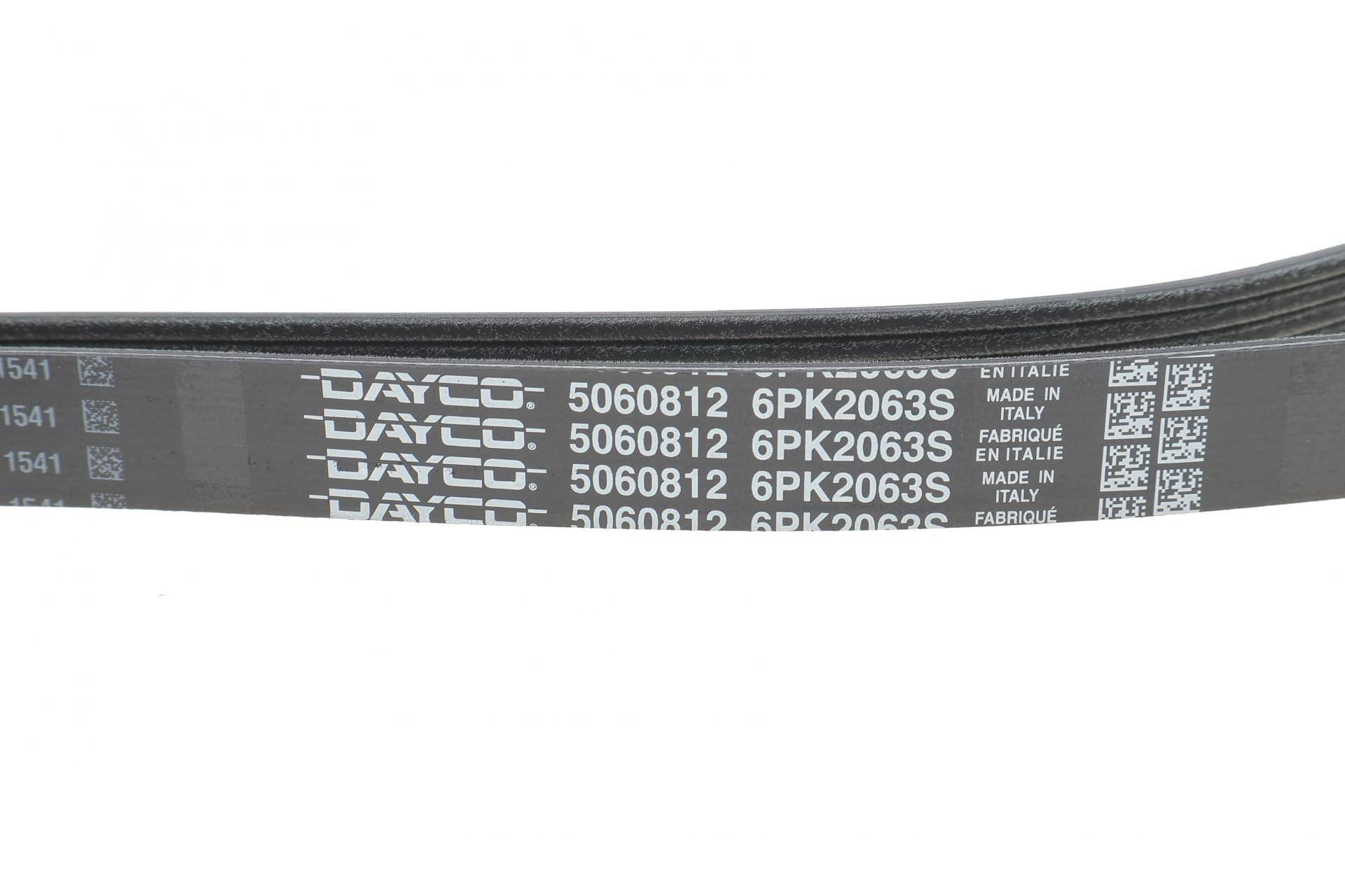 Ремінь генератора BMW 3(E90/E91/E92) 3.0D 06-13/X3(E83) 3.0D (M57 D30) 04-11 (6PK2063)