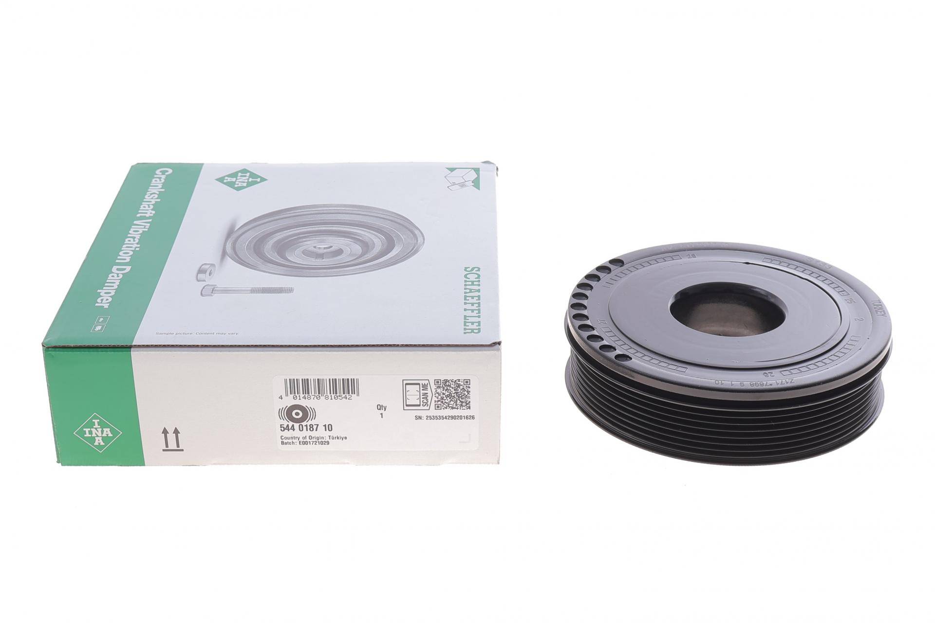 Шків колінвалу Renault Trafic 2.0dCI 06-/Trafic 1.6dCi 14- (7PK)