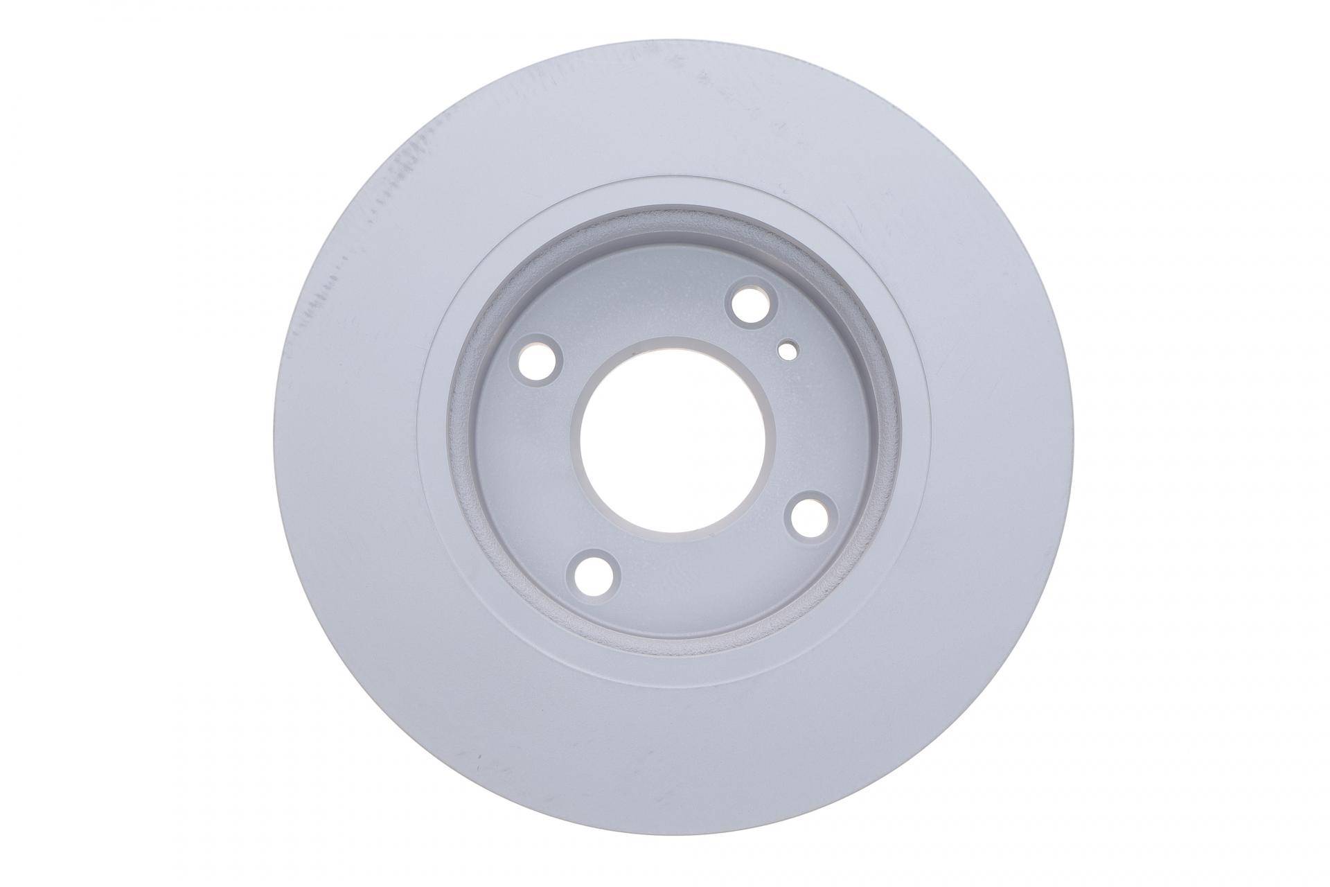 Диск гальмівний (передній) Ford Fiesta 08- (258x23) (з покриттям) (вентильований)