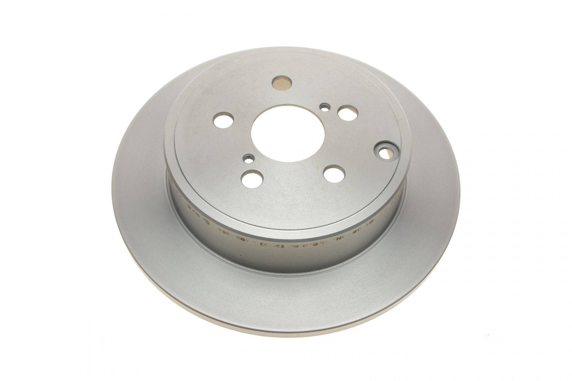 Диск гальмівний (задній) Totota Avensis 03-08 (280x10) (повний)