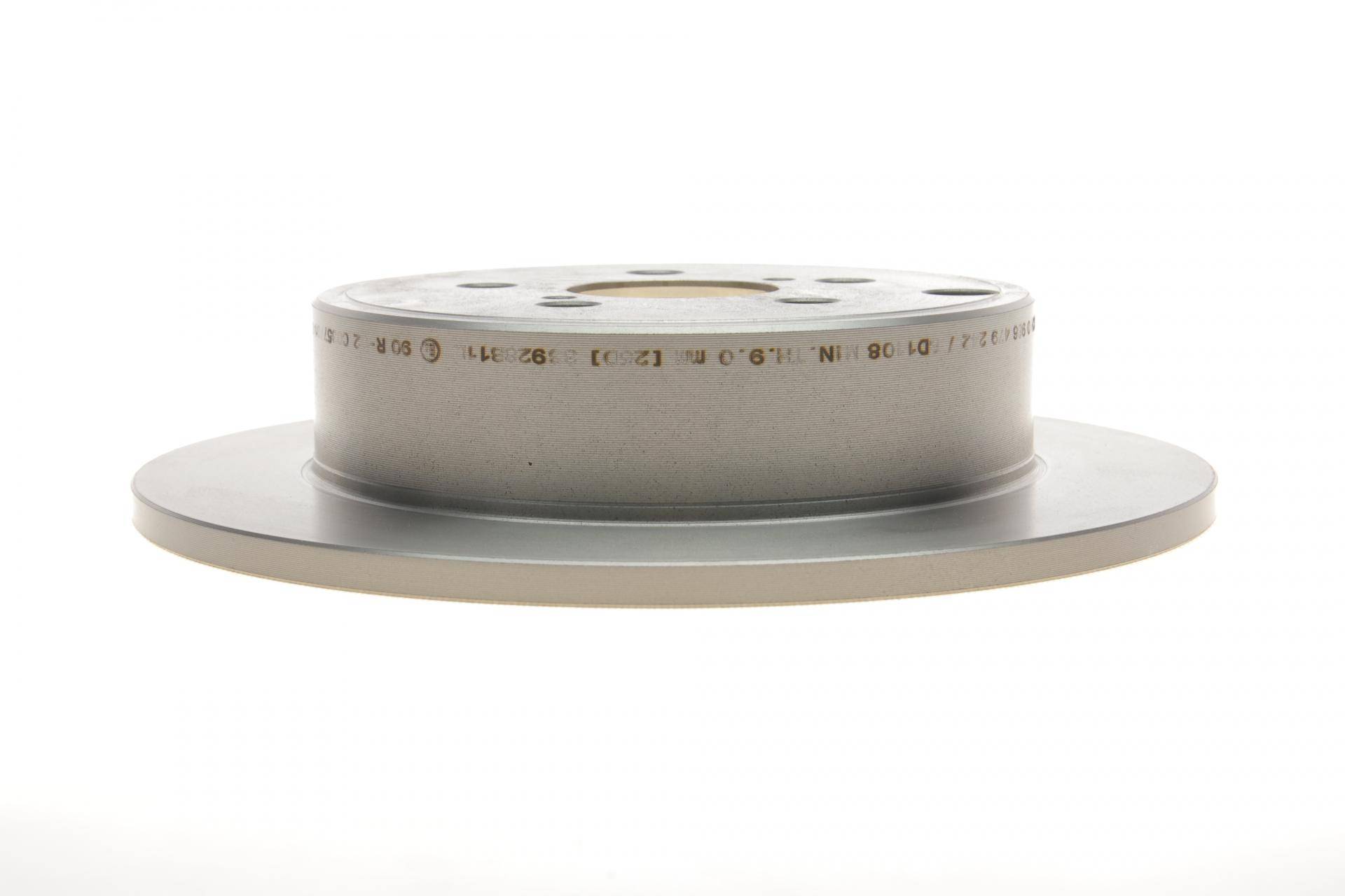 Диск гальмівний (задній) Totota Avensis 03-08 (280x10) (повний)