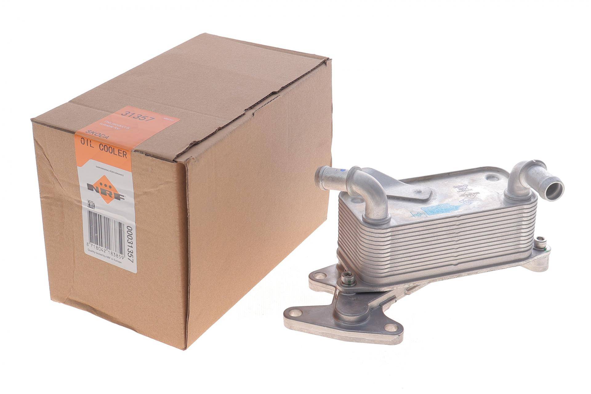 Радіатор масляний Skoda Octavia 1.6 14-20 (теплообмінник)