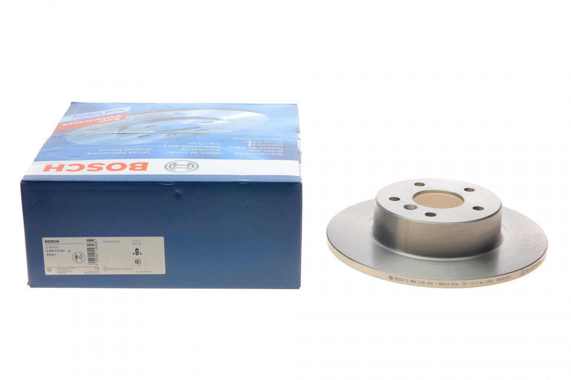 Диск гальмівний (задній) Land Rover Range Rover II/III 94-12 (304x12.6)