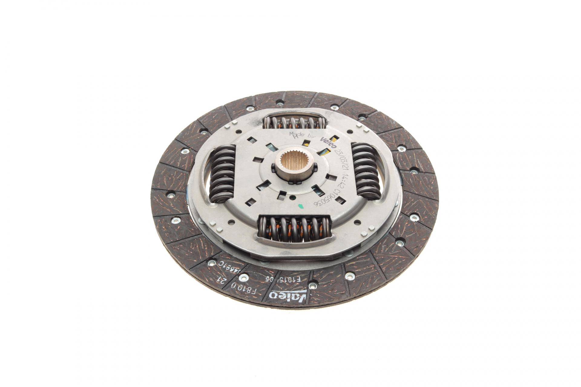 Комплект зчеплення Skoda Fabia III/VW Polo V 1.4TDI 14- (для двигунів без дводискового маховика)