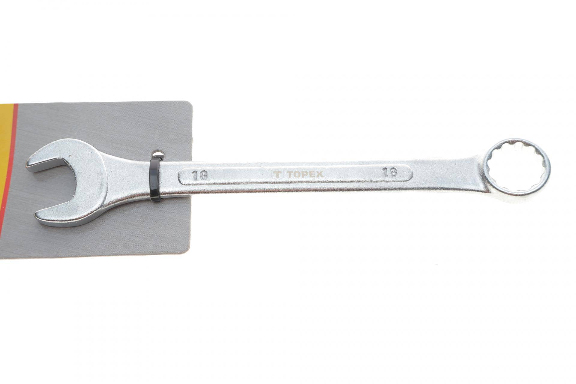 Ключ ріжково-накидний 18 мм L-205 мм