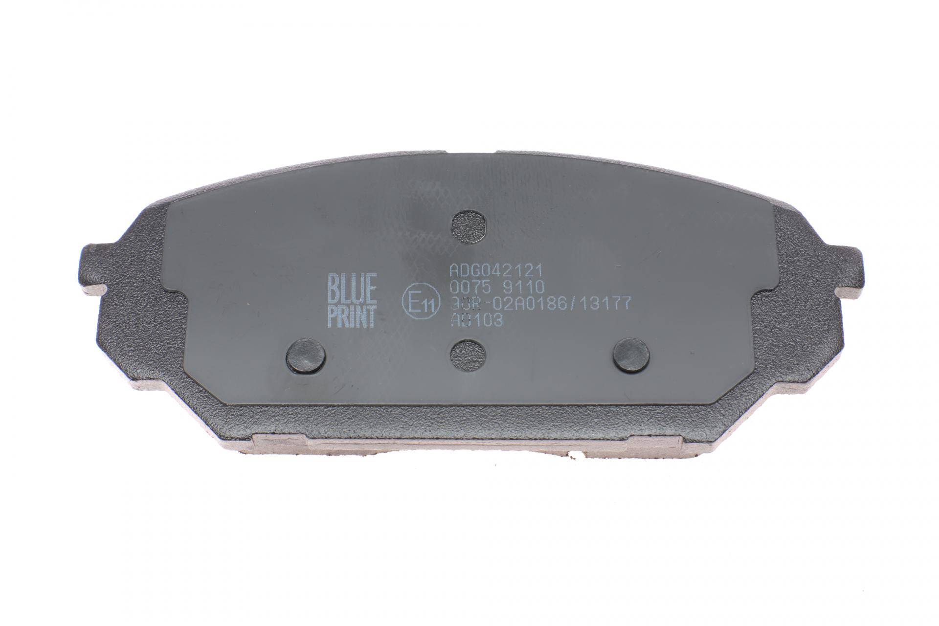 Колодки гальмівні (передні) Hyundai ix55 3.0 CRDi 3.8 V6 24V 08-12/Veracruz 3.8 V6 24V 06-12