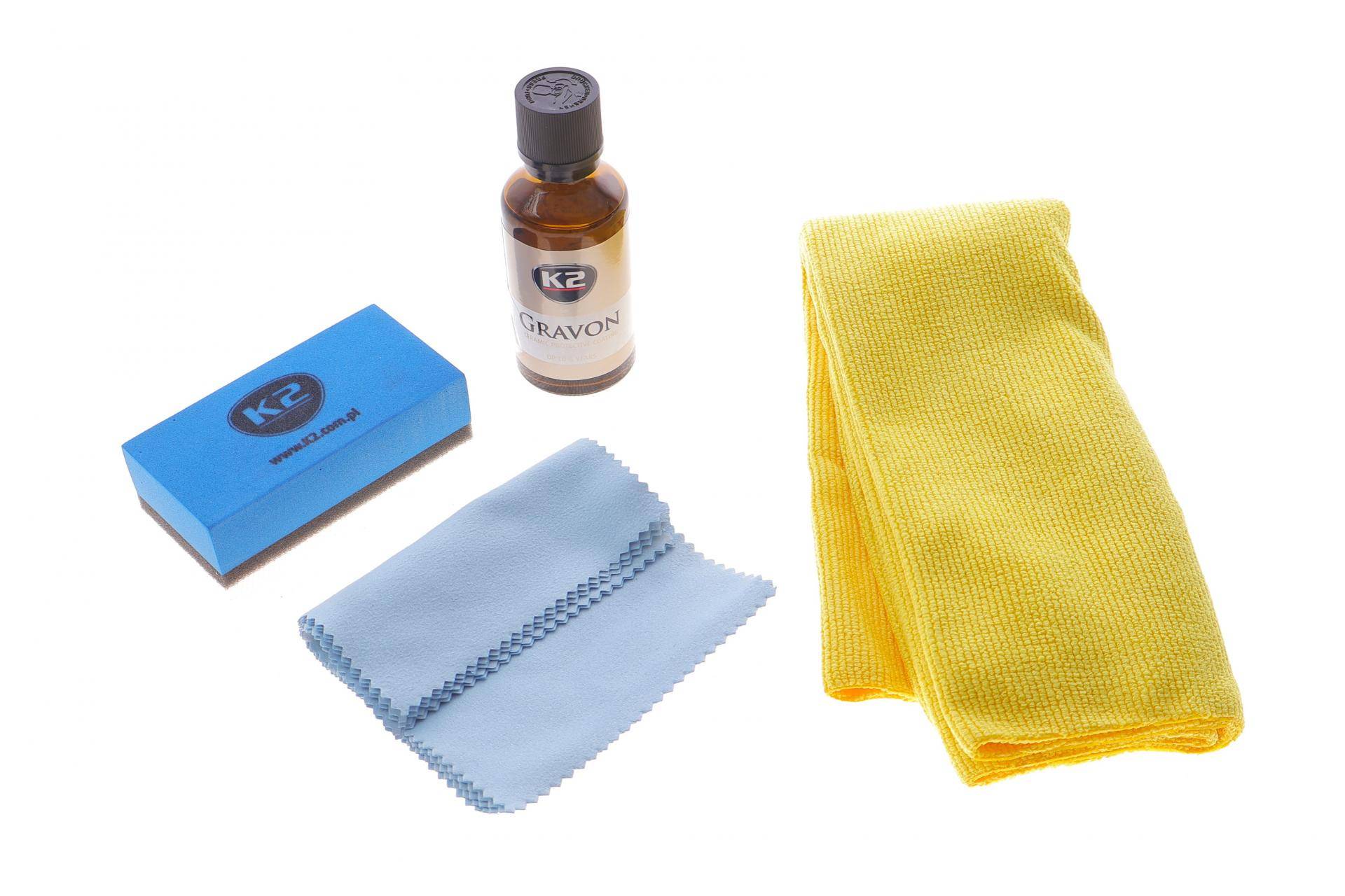 Комплект для нанесення захисного засобу Gravon 50ml на керамічні покриття