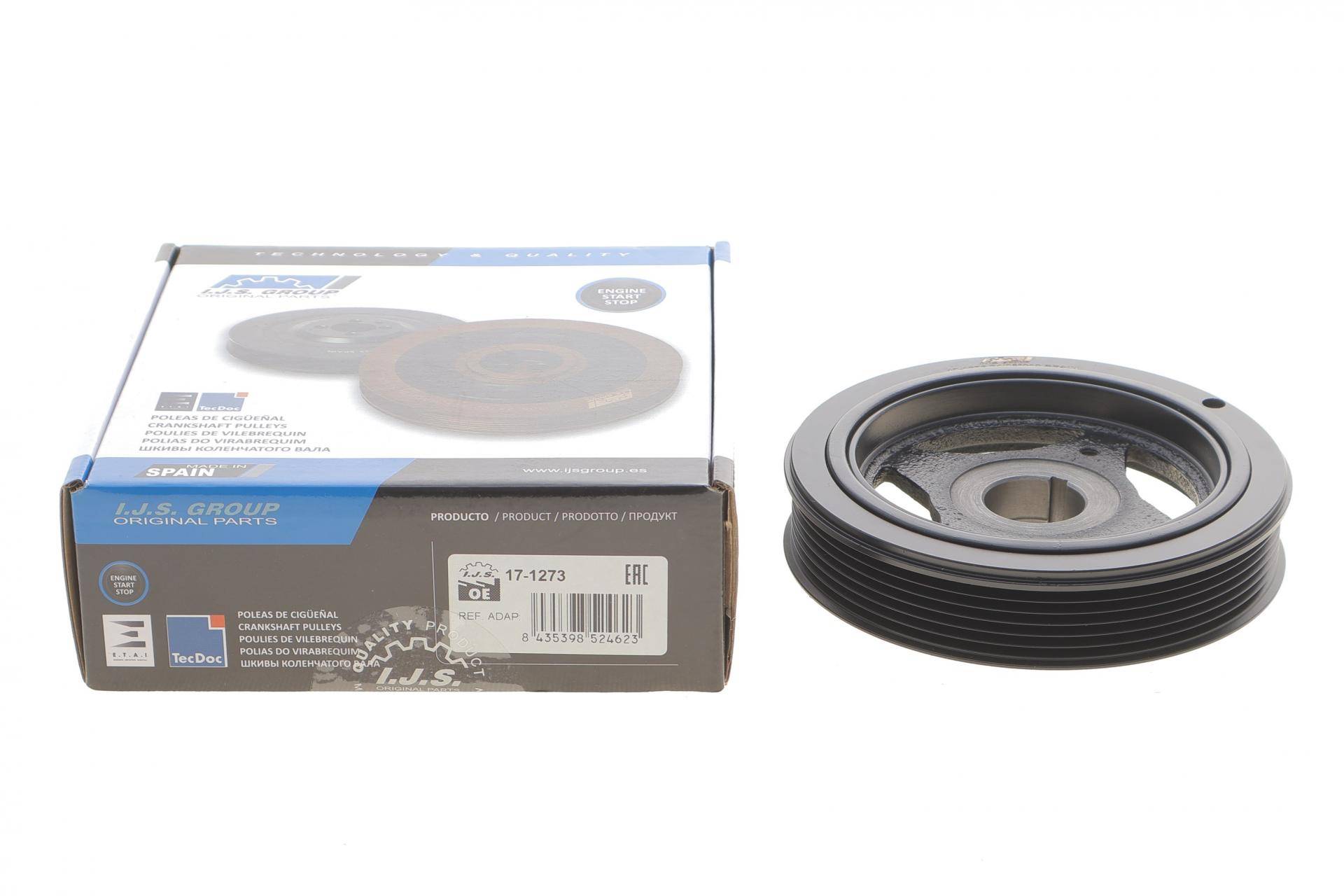 Шків колінвалу Renault Clio III/Megane III/Scenic III 05-15