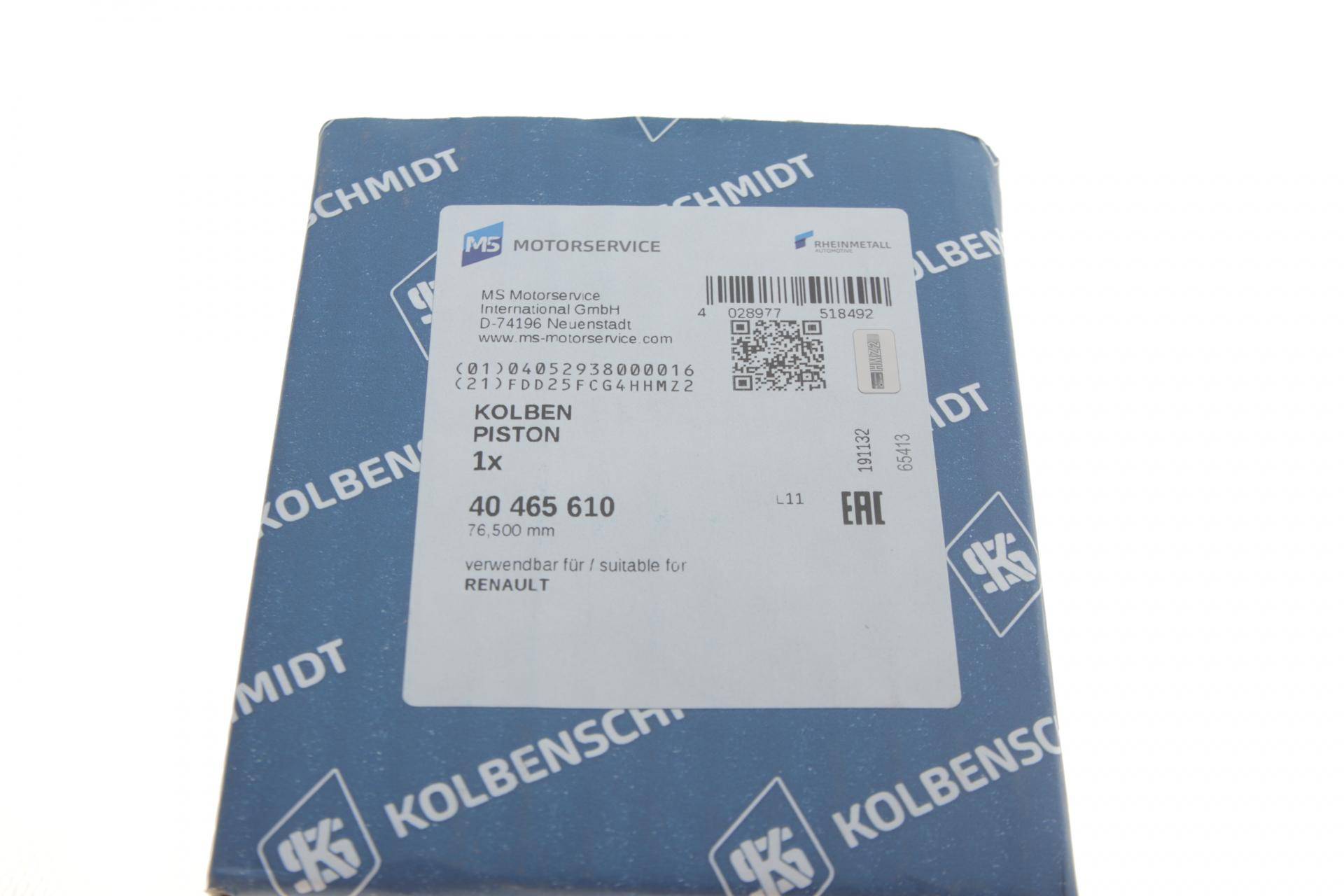 Поршень Nissan Almera II/Micra III/Renault Megane II/Scenic II 1.5 dCi 01- (76.50mm/+0.50)